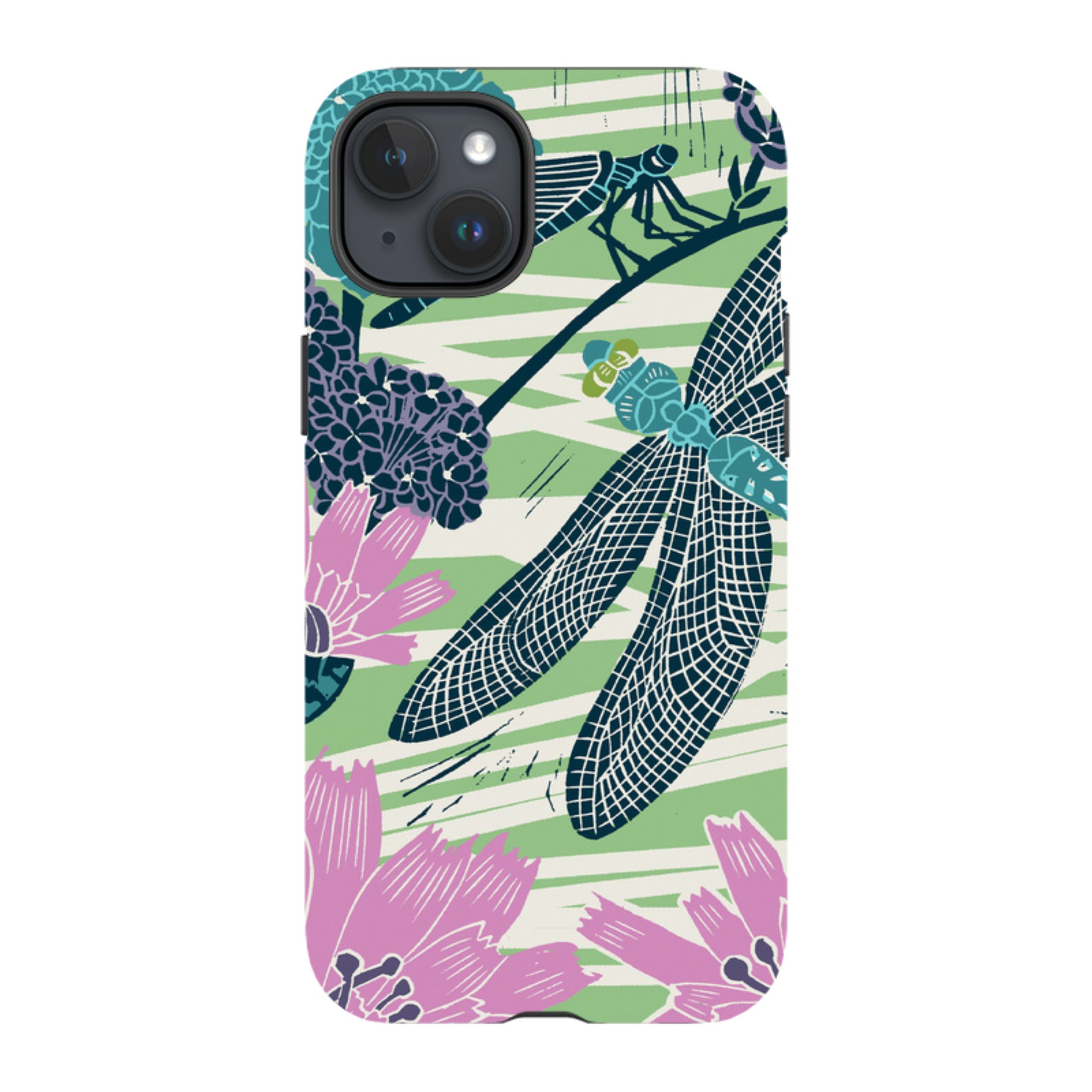 iPhone Tough Case - Dragonflies By kate Heiss
