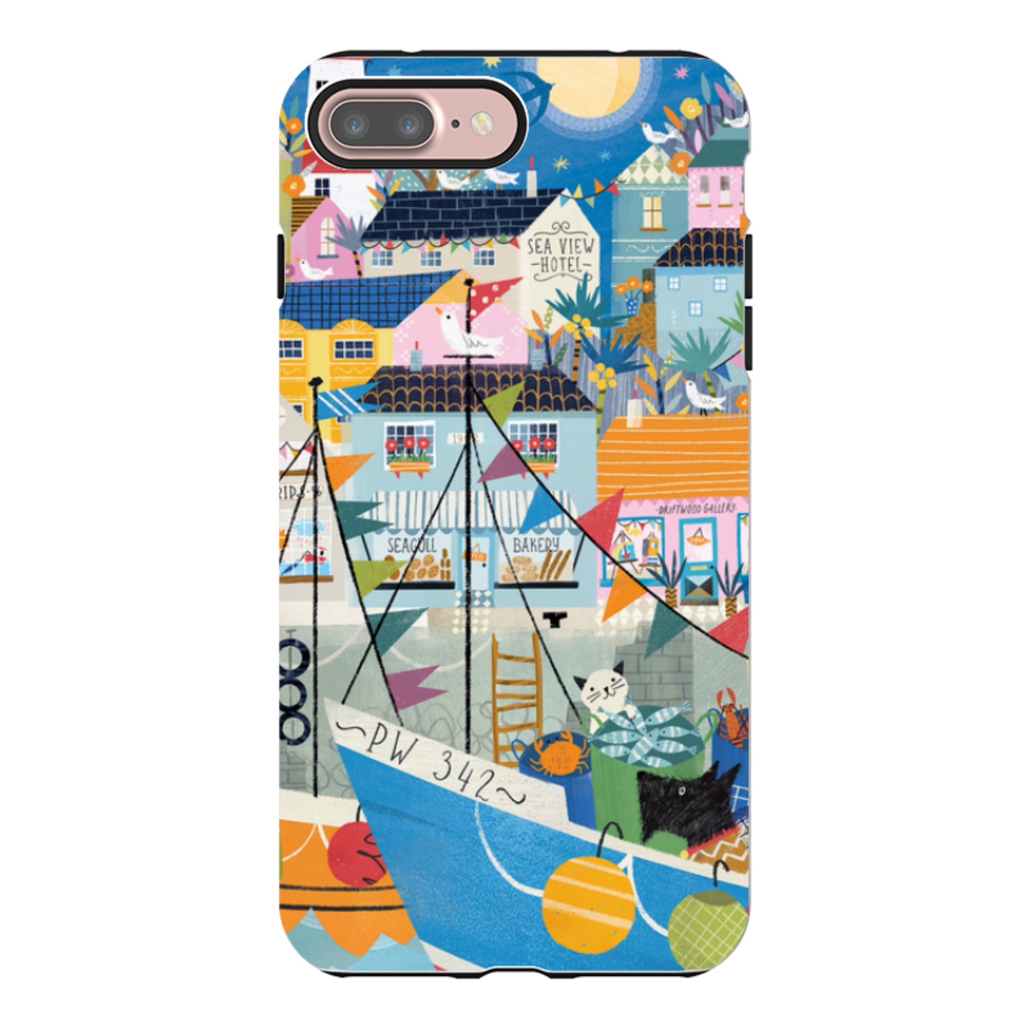 iPhone Case - Night Harbour 1 By Ali Brookes