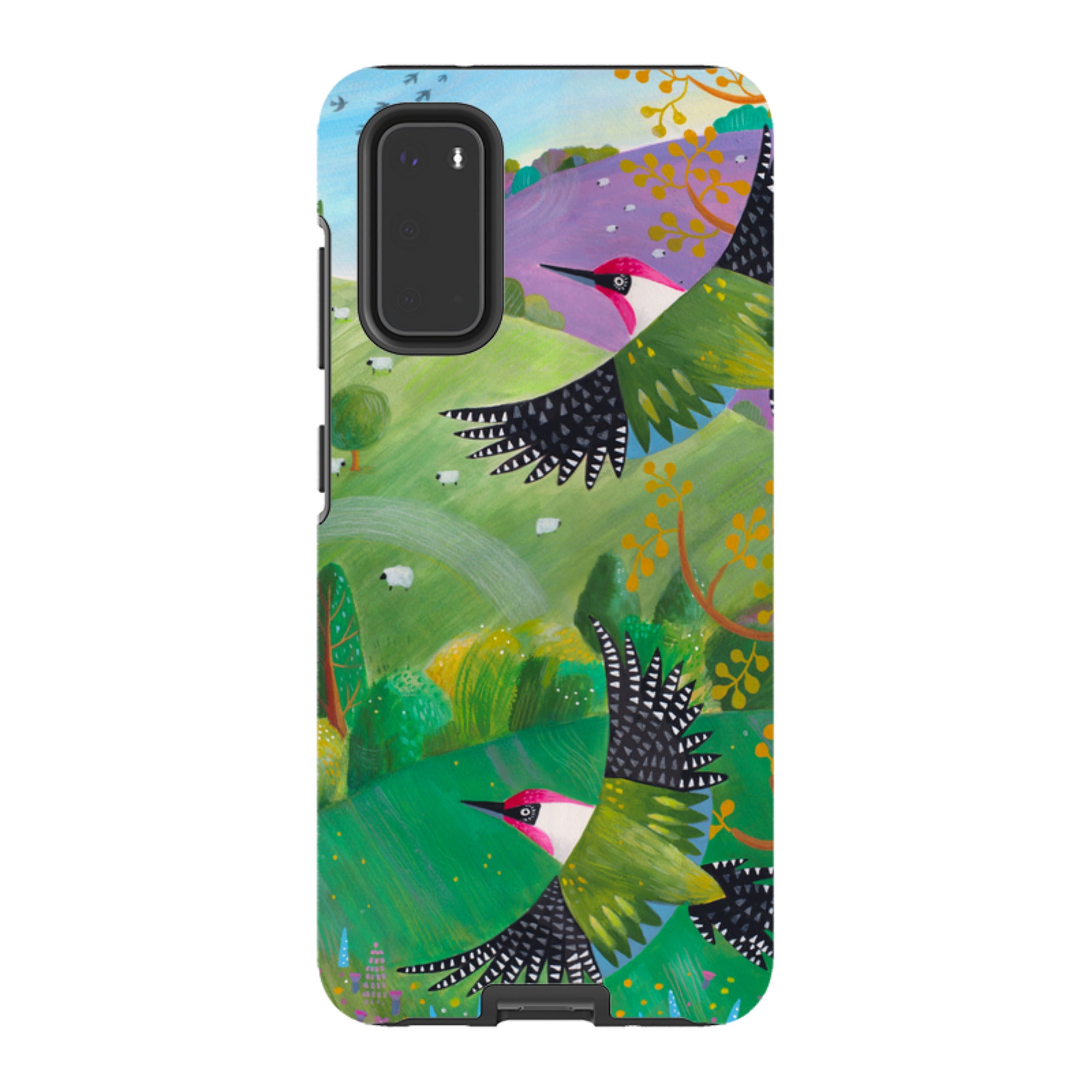 Samsung Tough Case - Woodpeckers By Bex Parkin