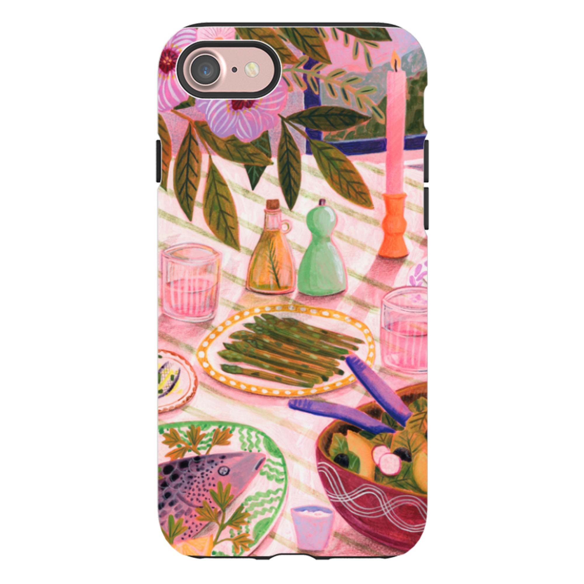 iPhone Tough Case - Mediterranean Feast By Lee Foster Wilson