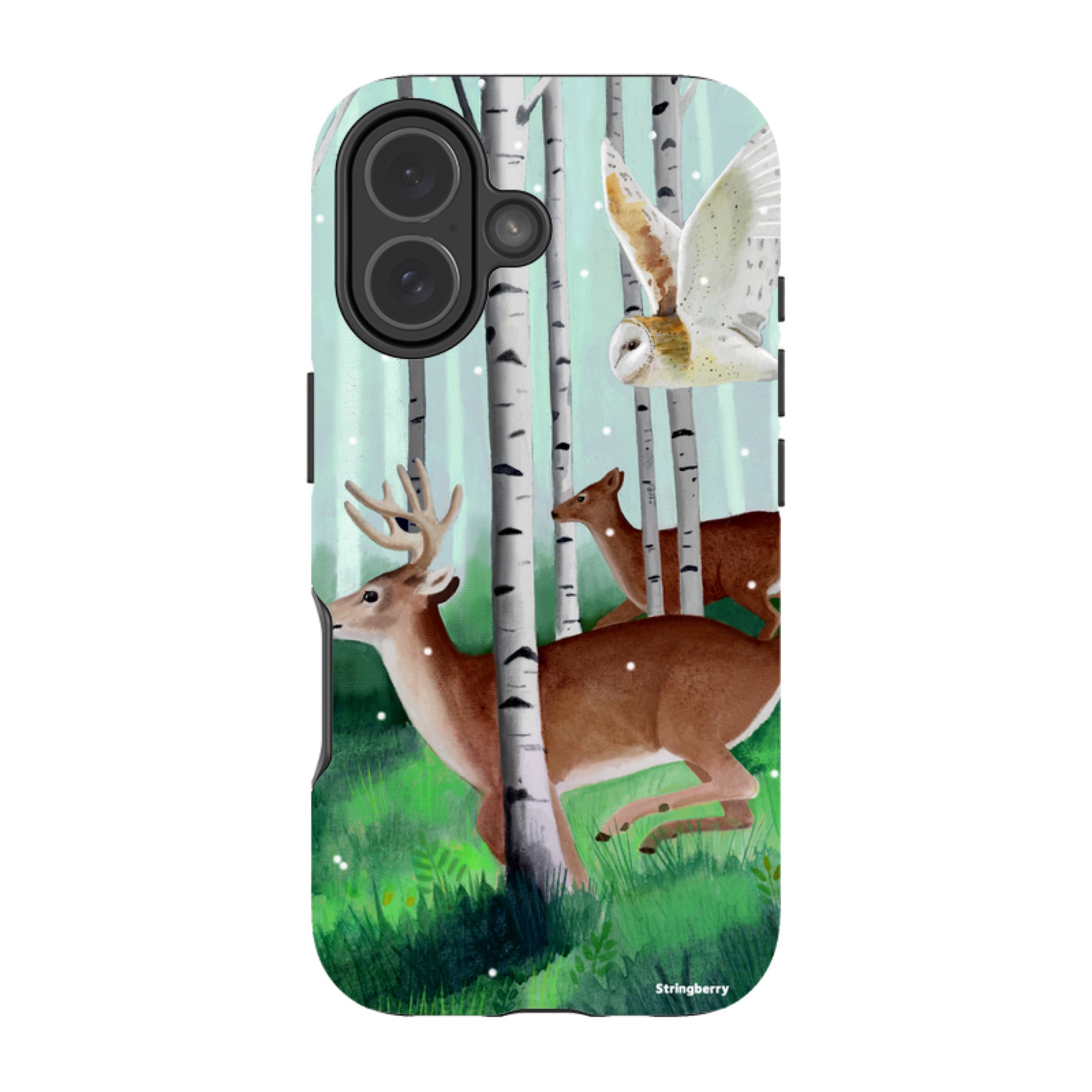 iPhone Tough Case - Winter Woods By Bex Parkin