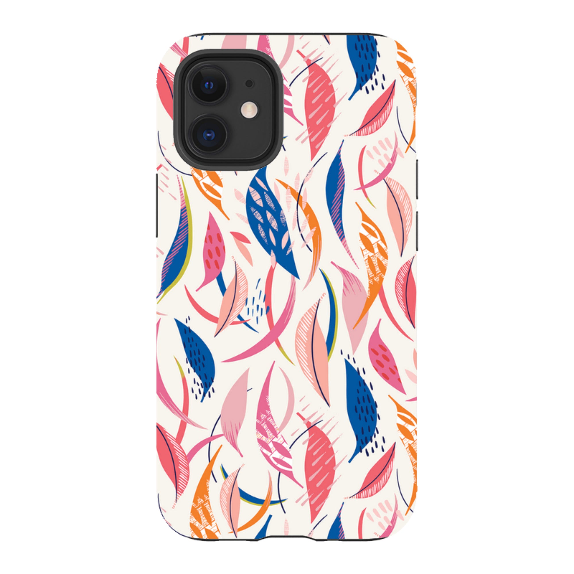 iPhone Tough Case - Flamingo Feathers By Ali Brookes