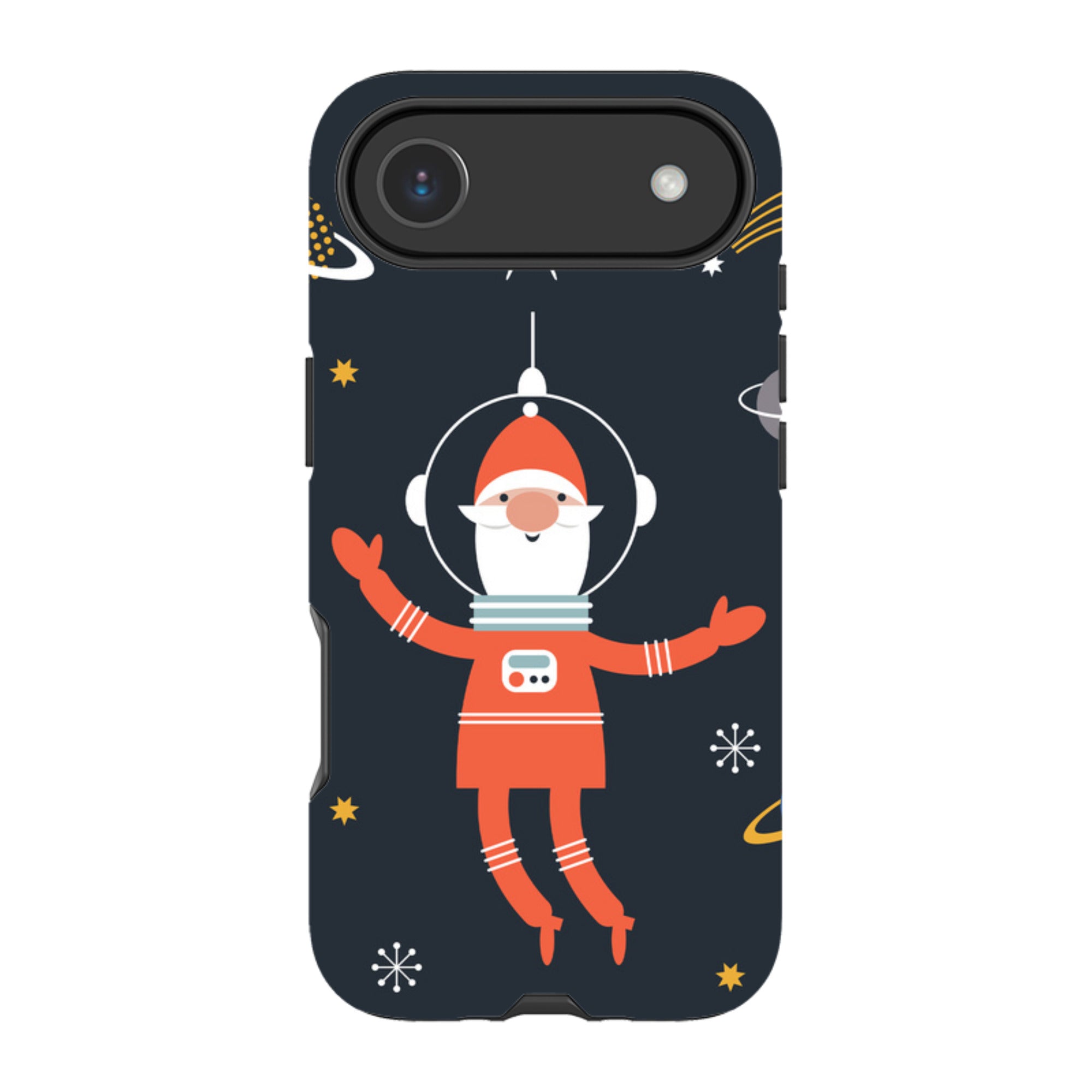iPhone Tough Case - Cosmic Santa