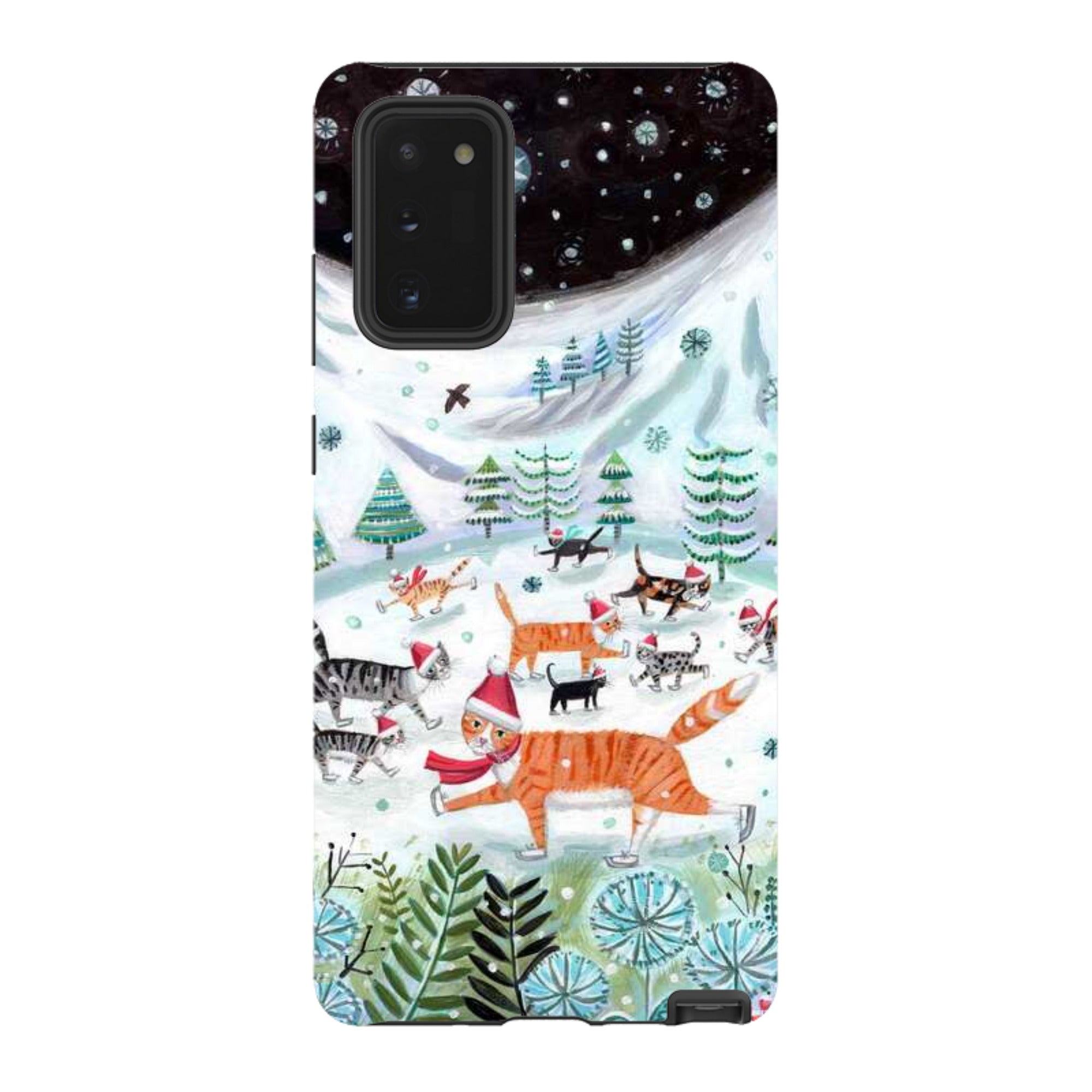 Samsung Tough Case - Cats On Ice By Mary Stubberfield