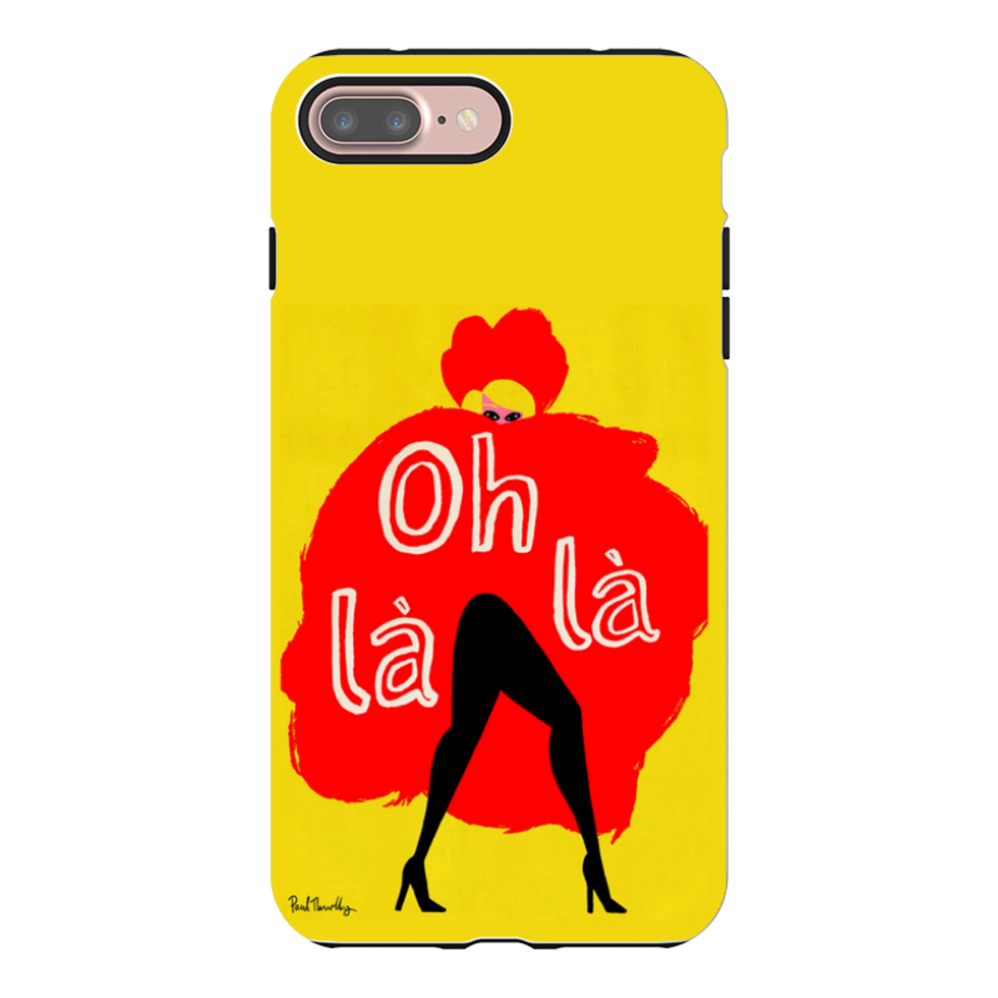 iPhone Tough Case - Oh Lala By Paul Thurlby