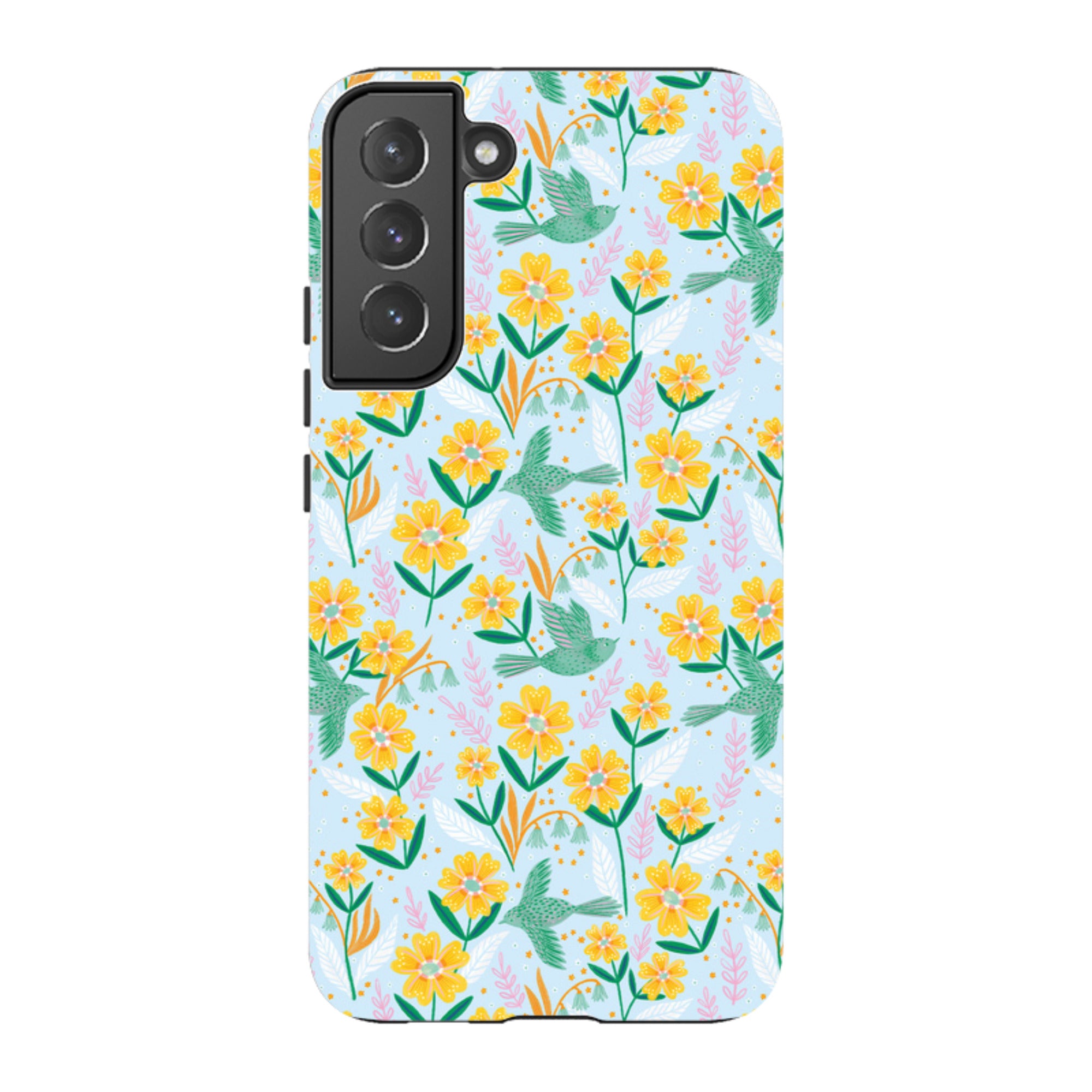 Samsung Tough Case - Sweet Birds Blue By Lee Foster Wilson