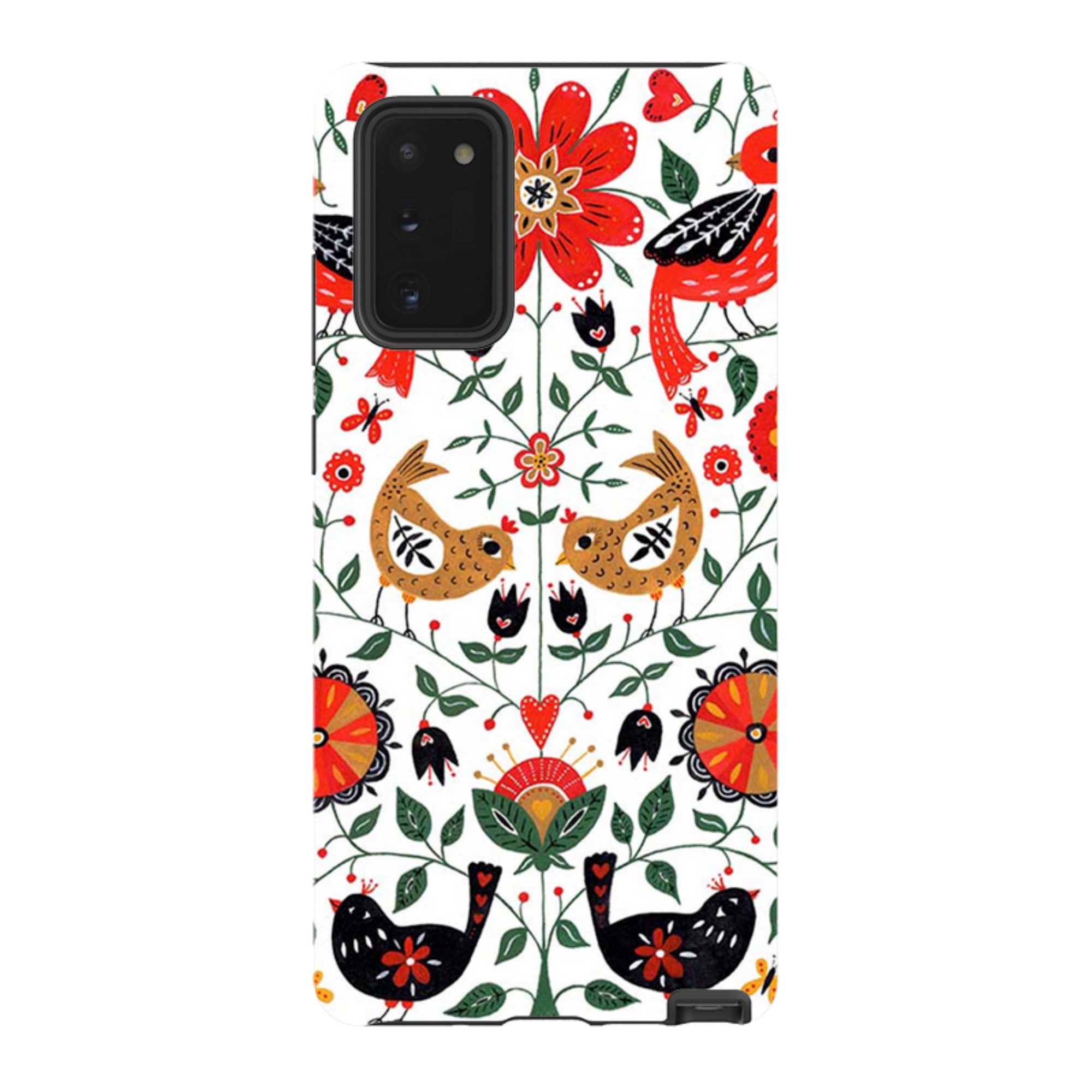 Samsung Tough Case - Birds And Floral By Suzy Taylor