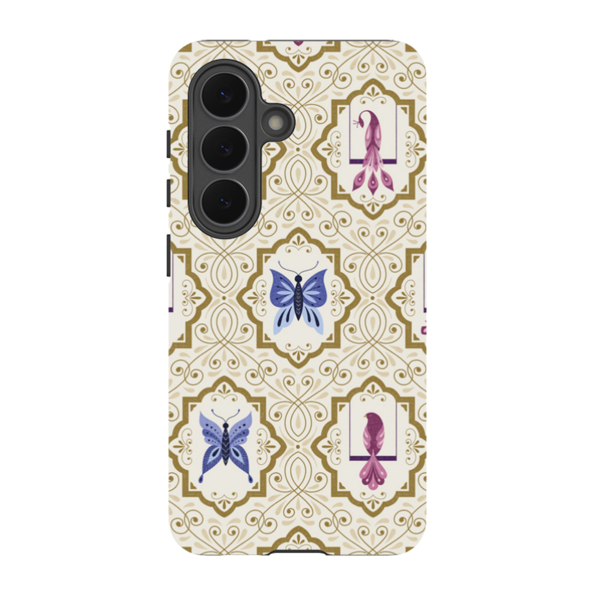 Samsung Tough Case - Wingframes Ivory By Jenny Zemanek