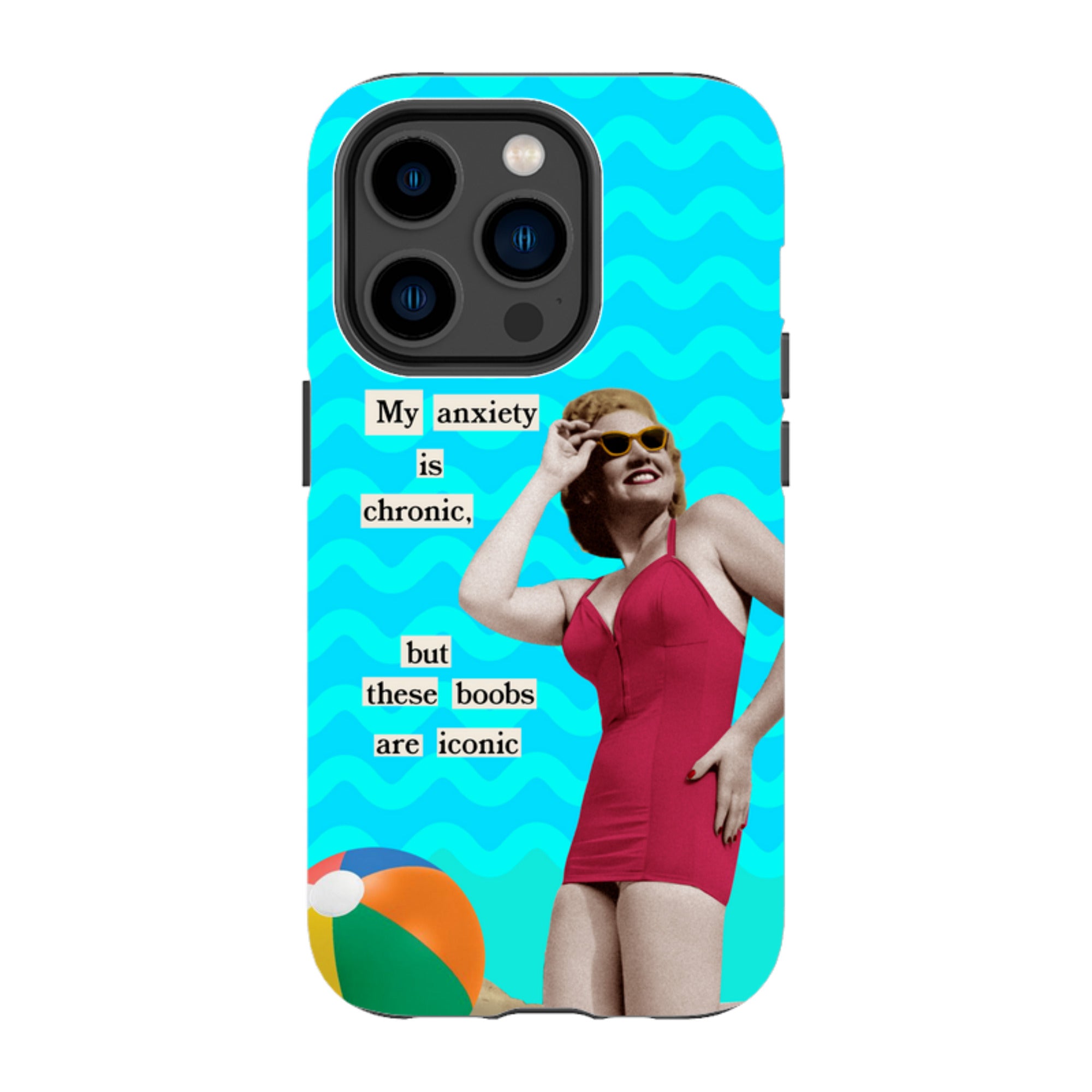 iPhone Tough Case - Boobs By Clare Jordan