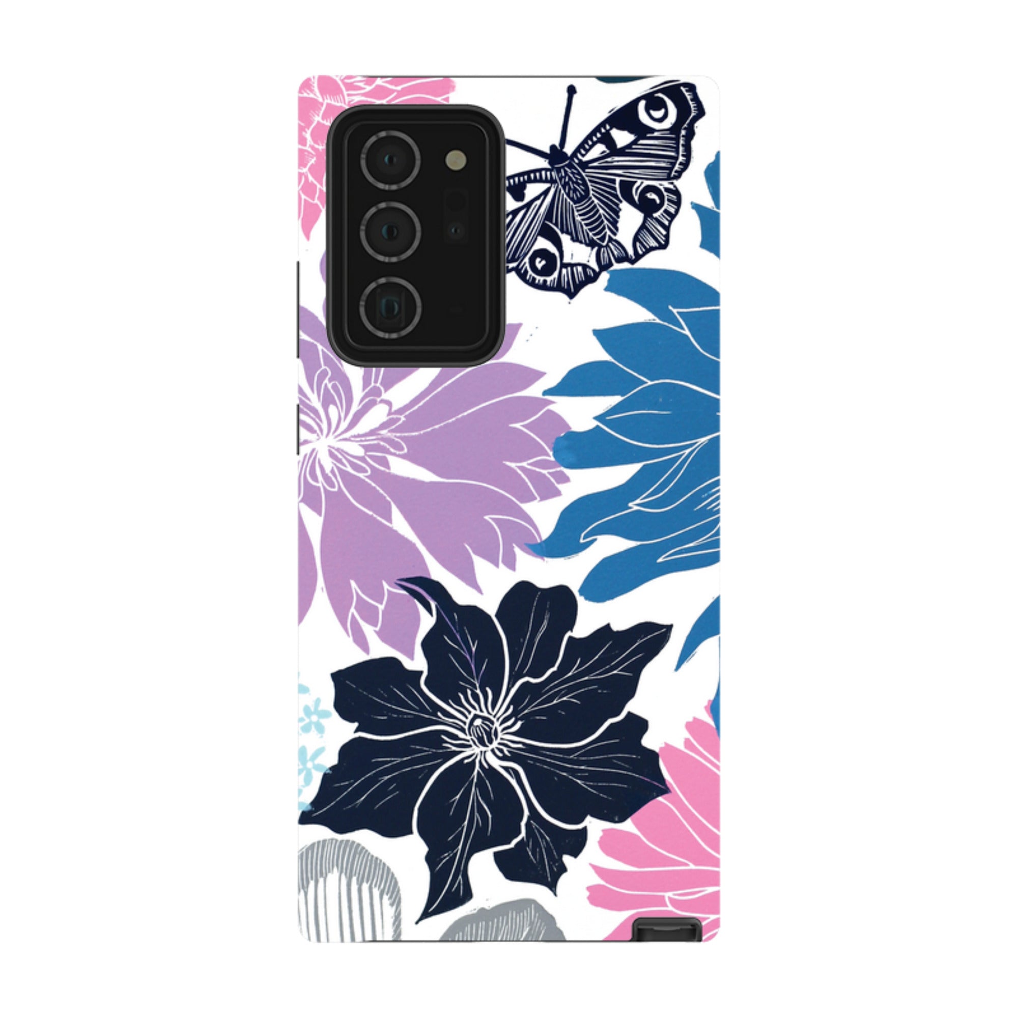 Samsung Tough Case - Cottage Garden Butterfly By Kate Heiss