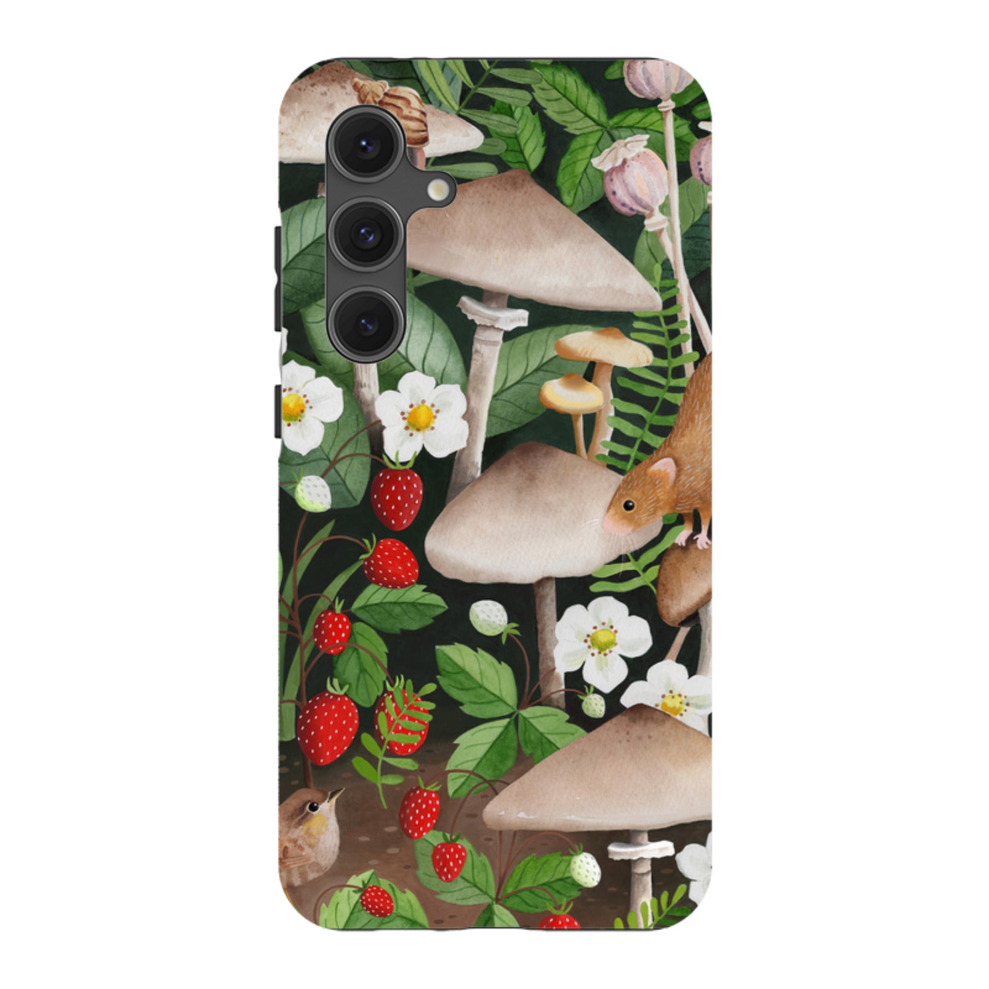 Samsung Tough Case - Strawberry Patch By Bex Parkin