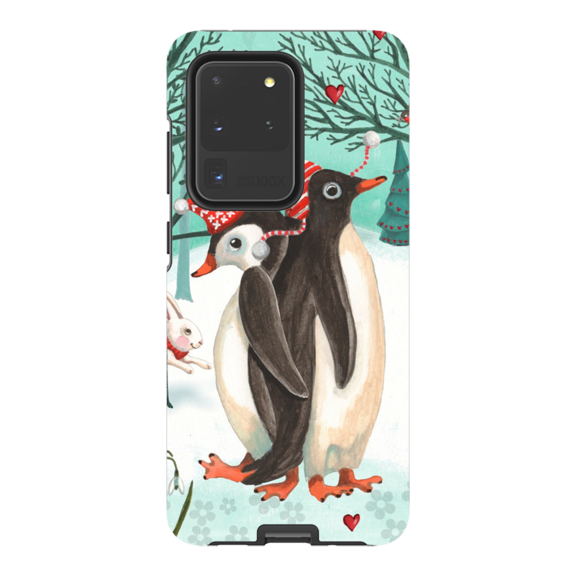 Samsung Tough Case - Winter Together By Caroline Bonne Muller