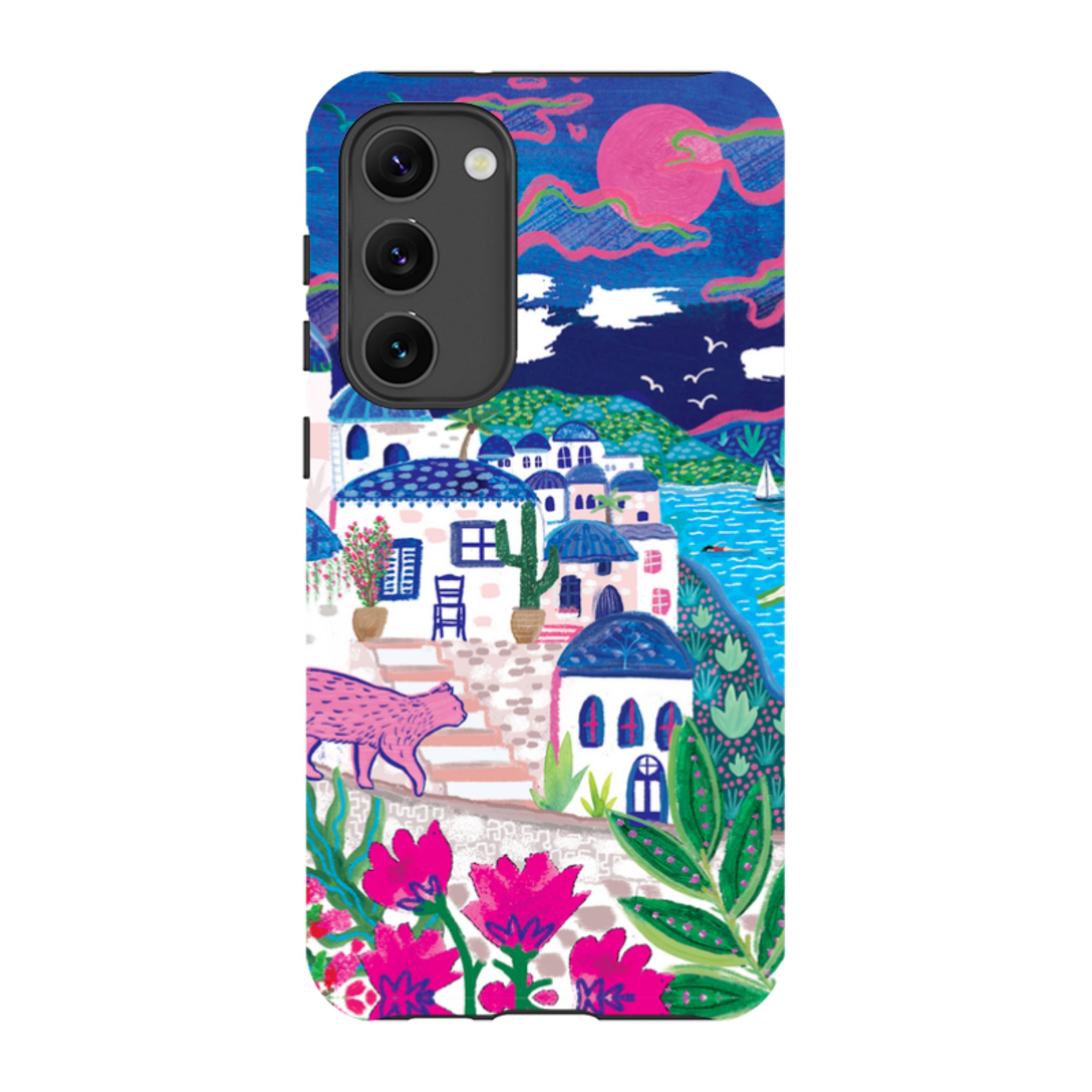Samsung Tough  Case - Sapphire Seas III By Emma Frances Grant