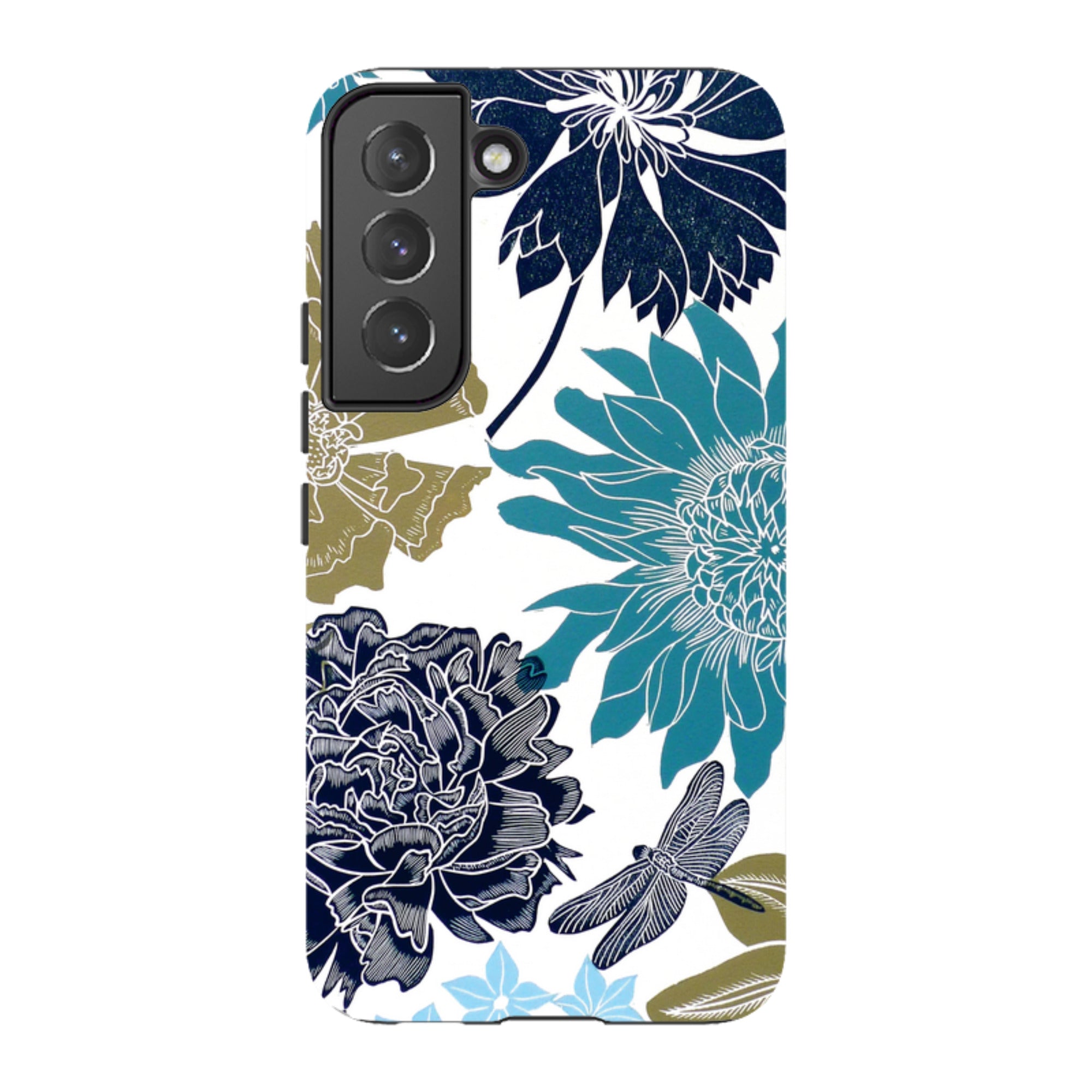 Samsung Tough Case - Cottage Garden Dragonfly By Kate Heiss