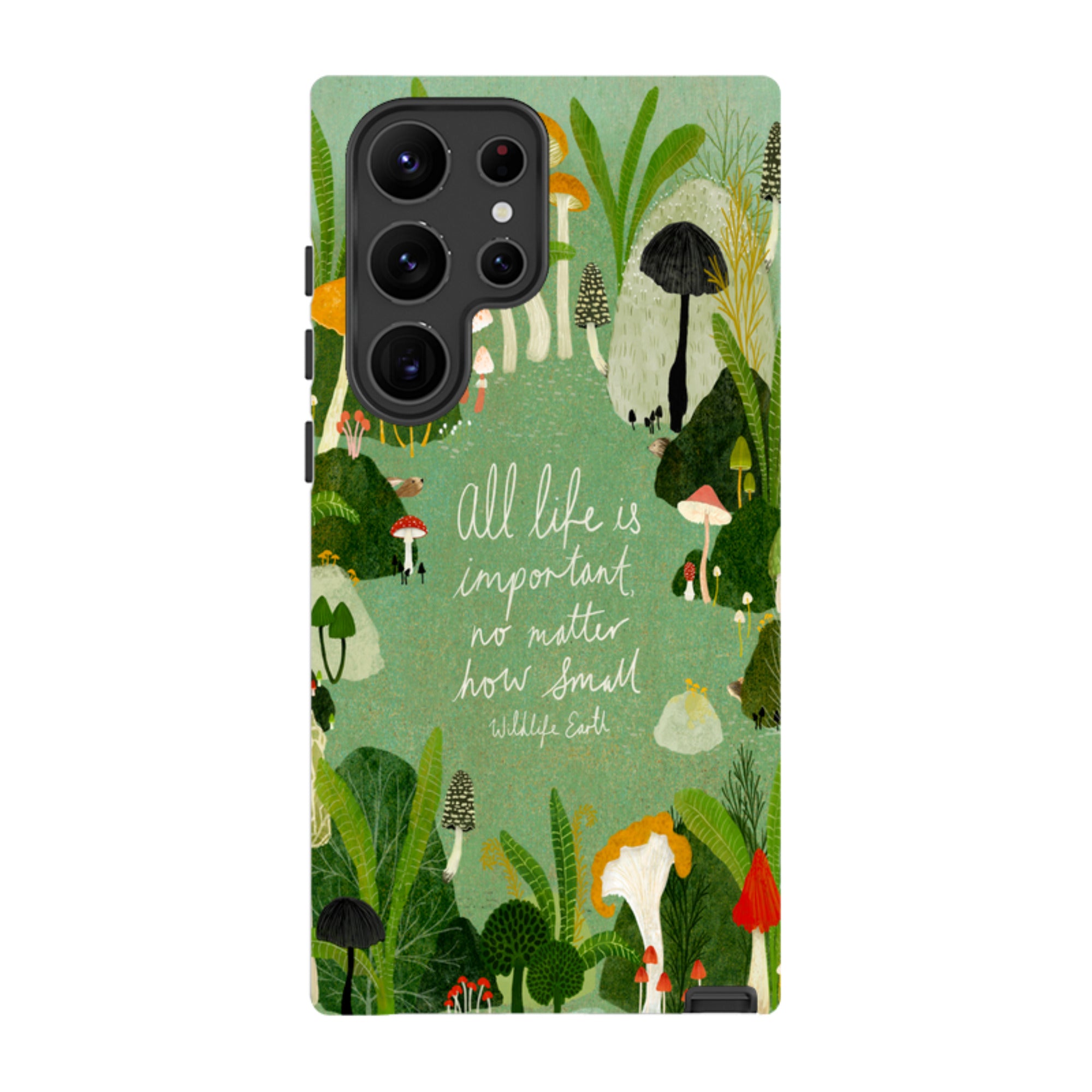 Samsung Tough Case - Wildlife Text By Katherine Quinn