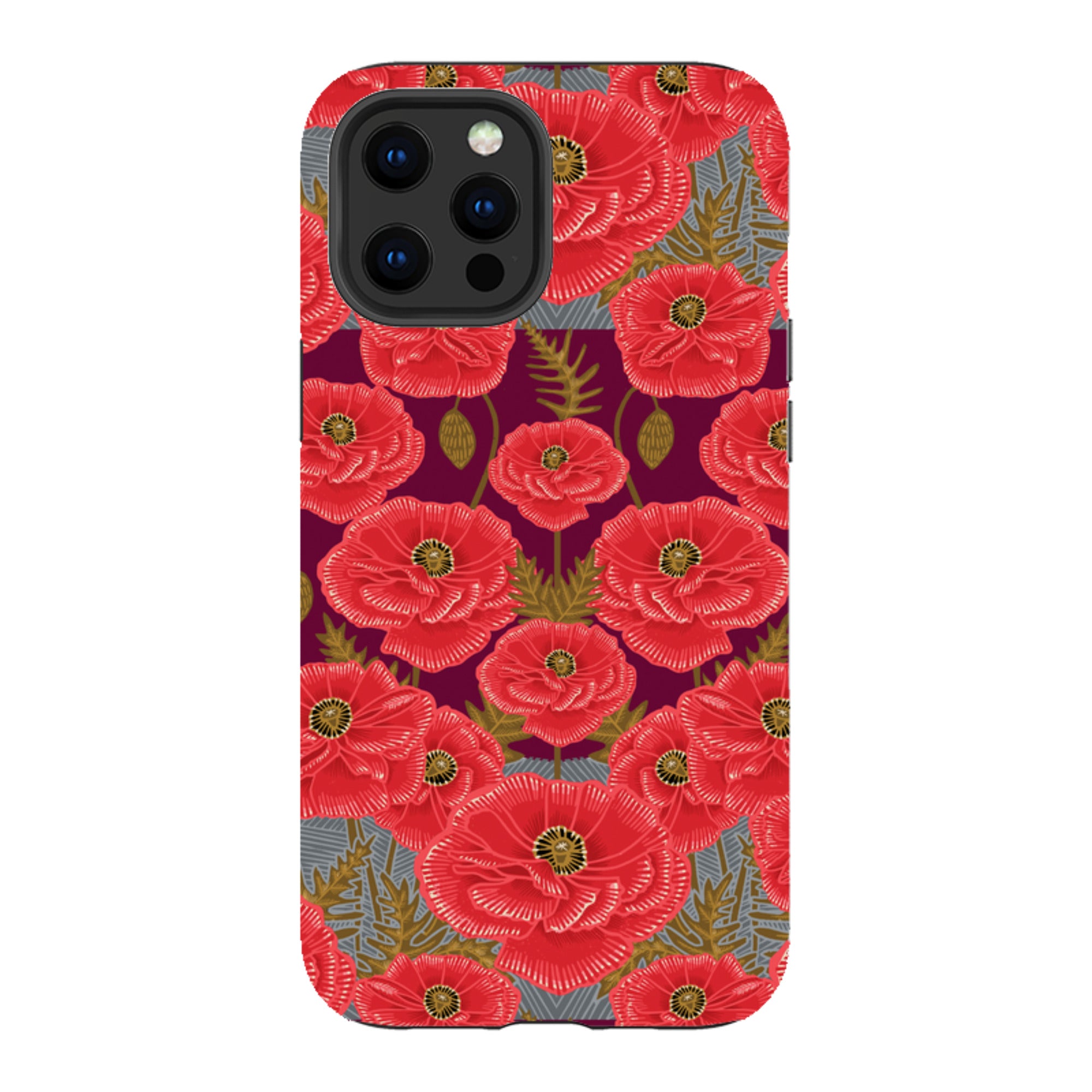 iPhone Case - Poppy Red By Kate Heiss