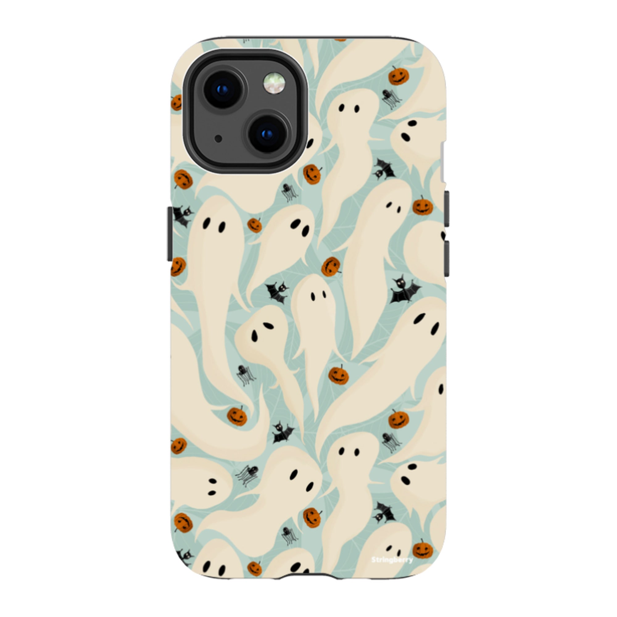 iPhone Tough Case - Spooky Pattern By Maja Lindberg