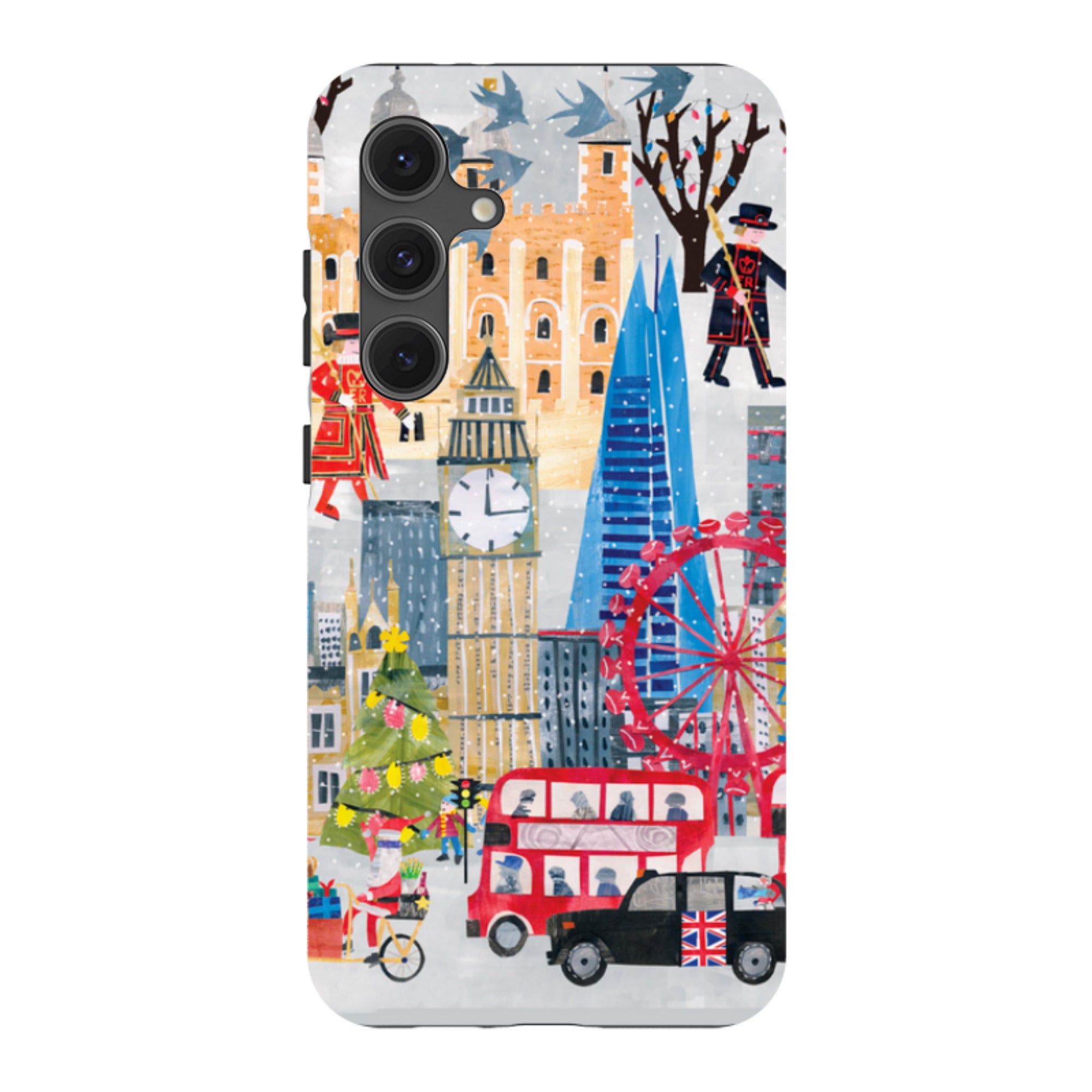 Samsung Tough Case - Christmas In London By Tracey English