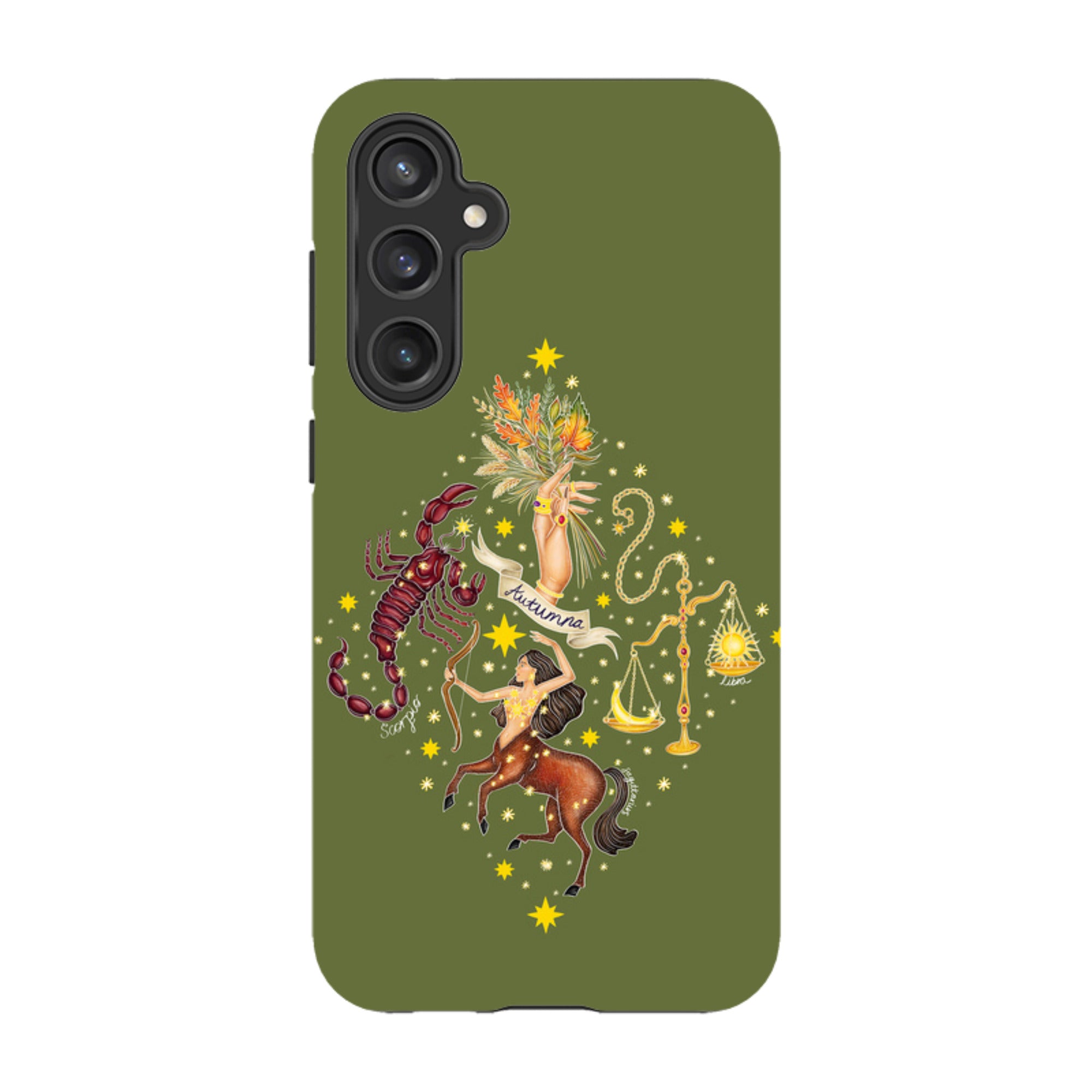 Samsung Tough Case - Autumn Zodiac By Catherine Rowe