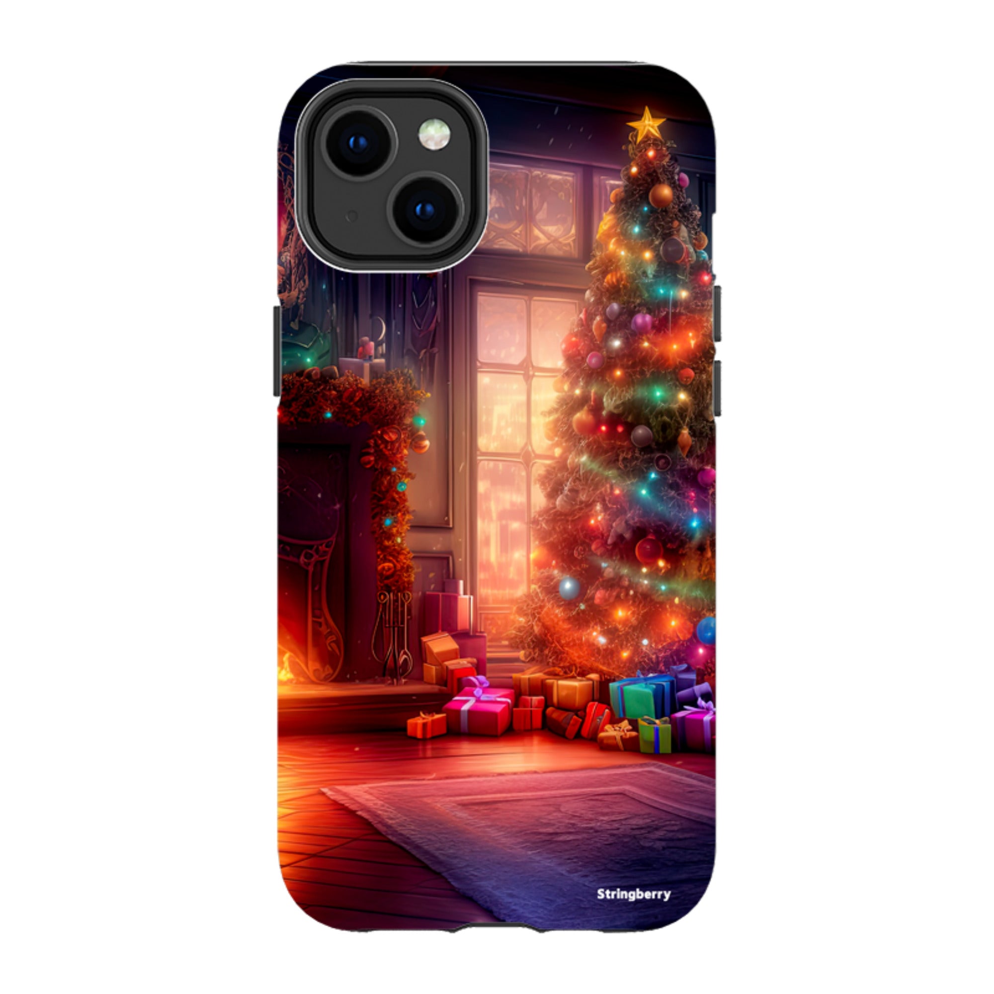 iPhone Tough Case - Holly Jolly Christmas III