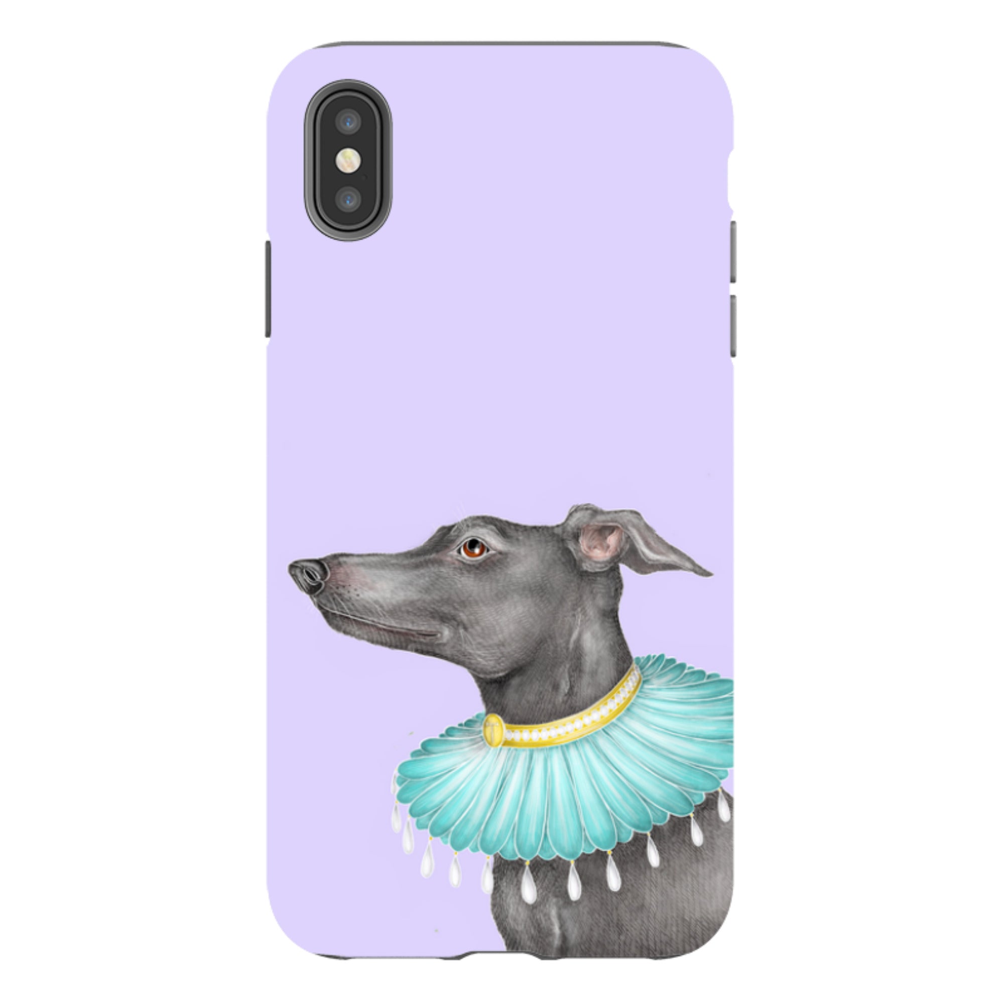 iPhone Tough Case - Greyhound By Catherine Rowe