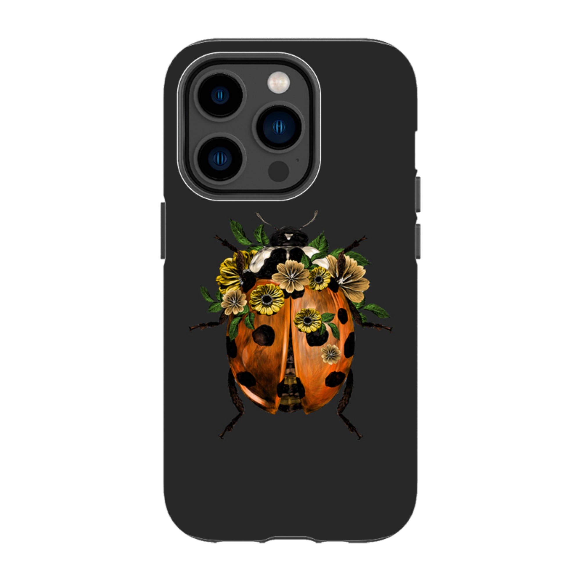 iPhone Tough Case - Ladybug Dark