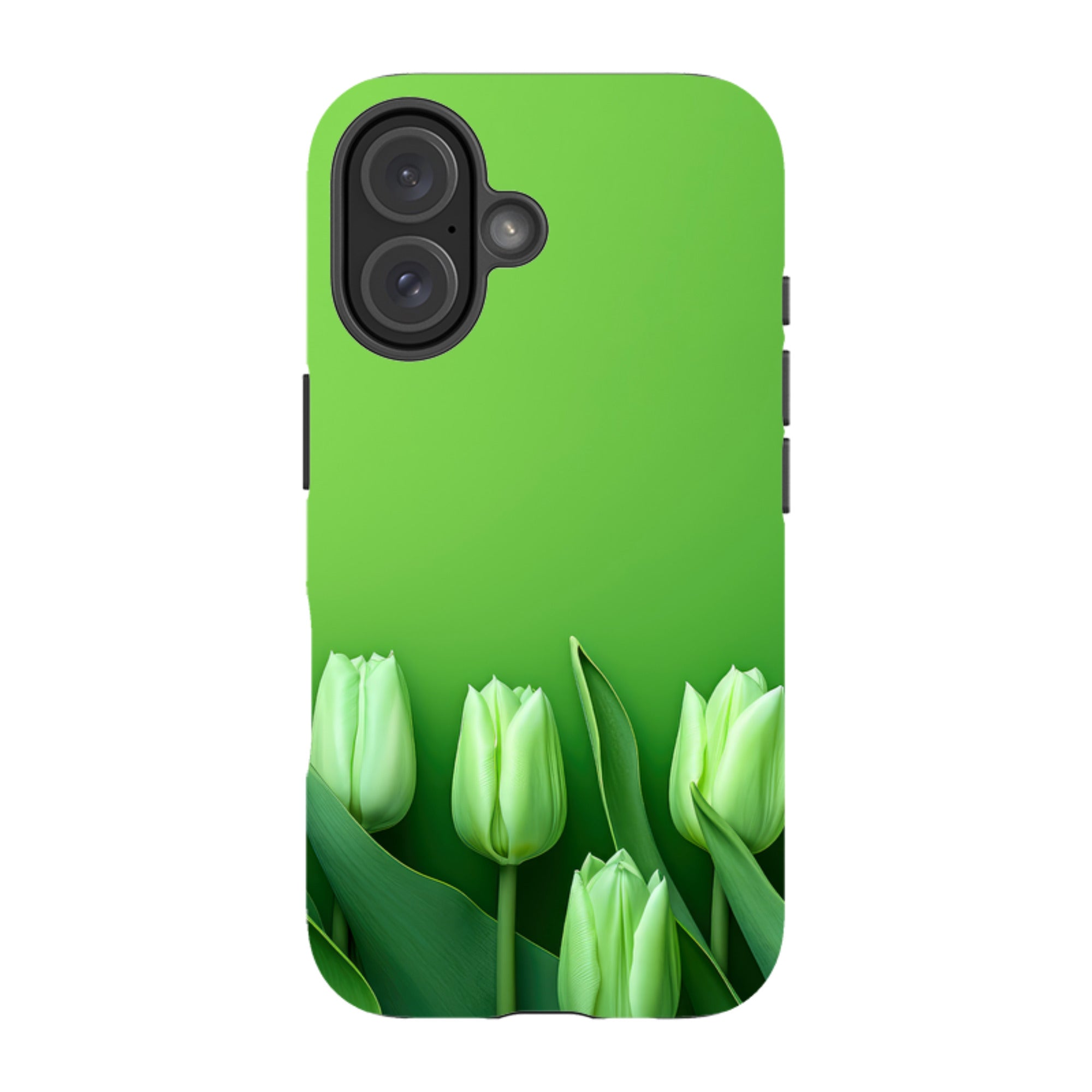 iPhone Tough Case -Green Floral