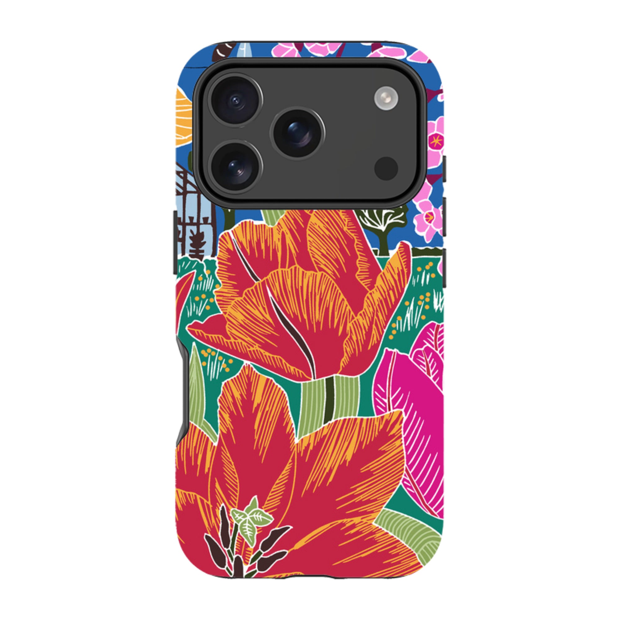 iPhone Tough Case - Tulip By Kate Heiss