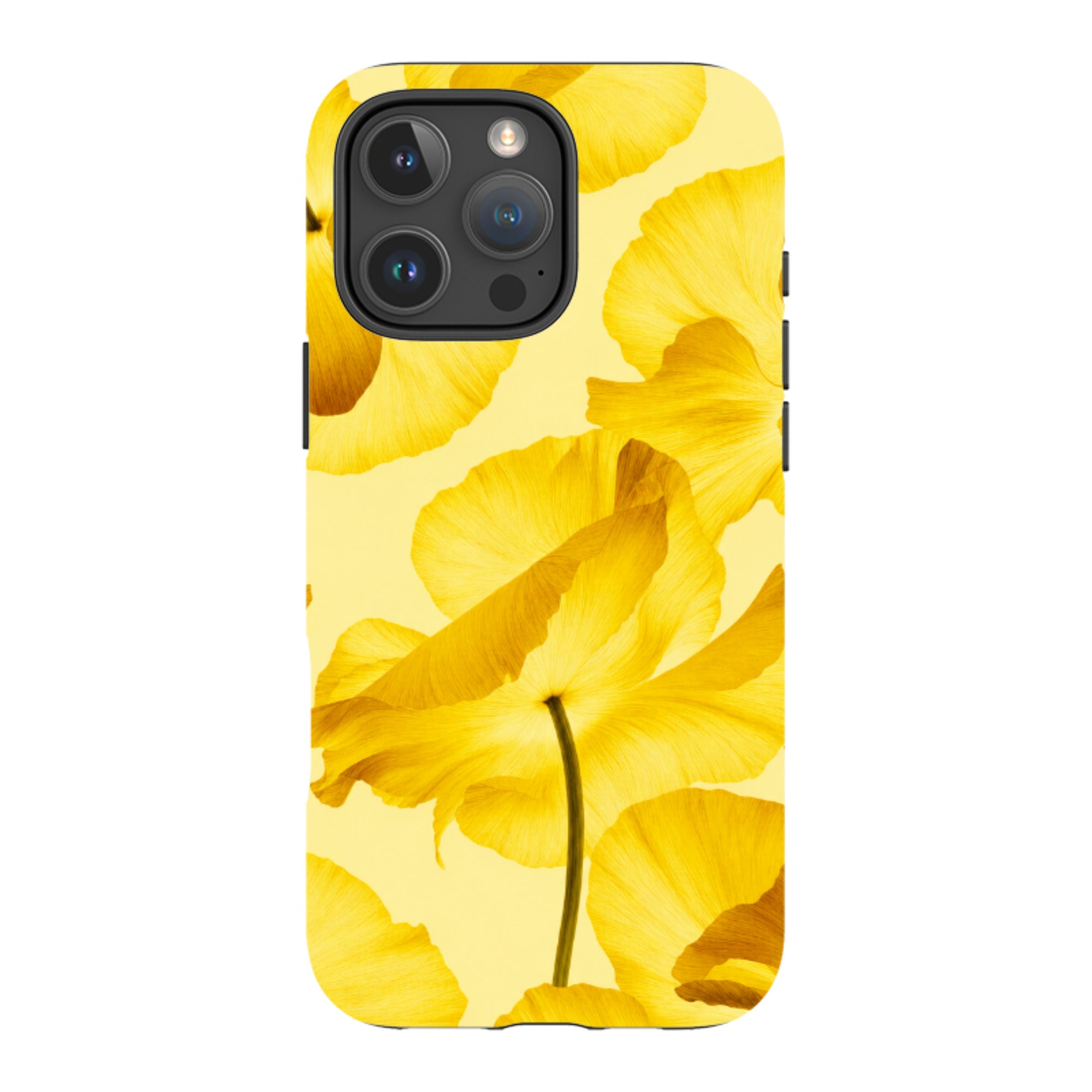iPhone MagSafe Tough Case - Yellow Poppy