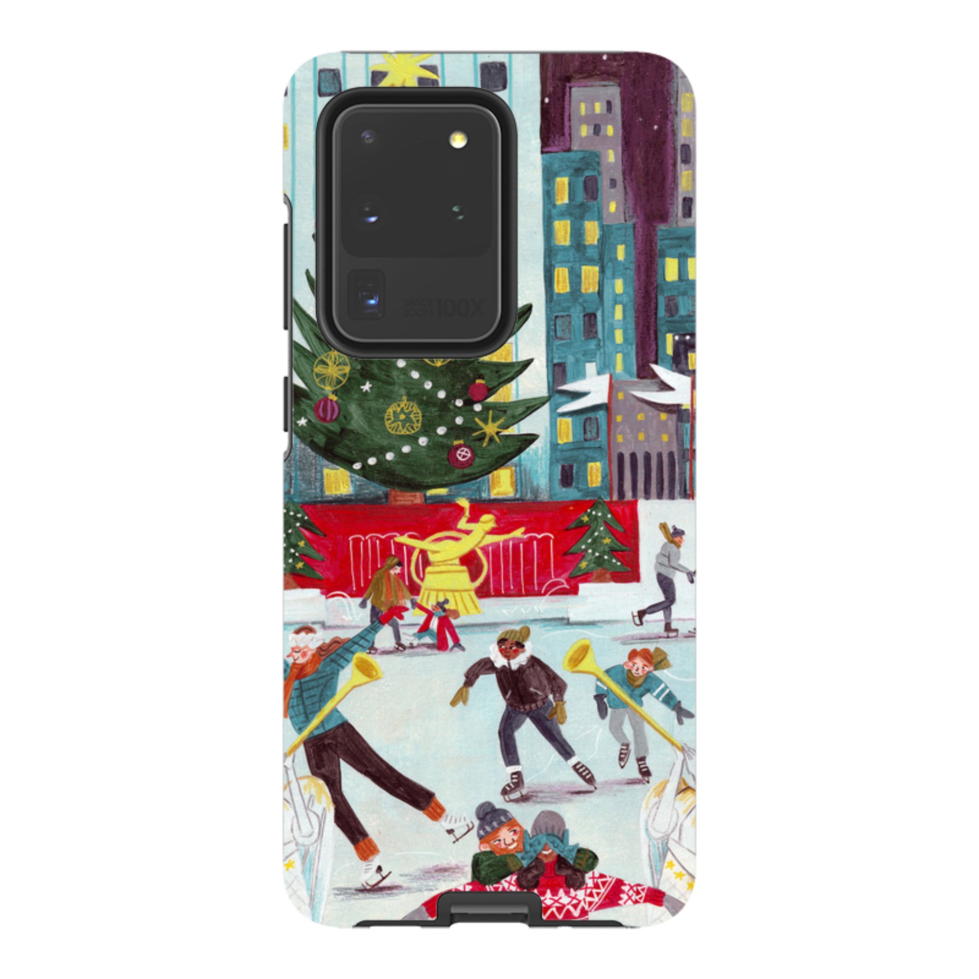 Samsung Tough Case - Xmas In New York By Caroline Bonne Muller