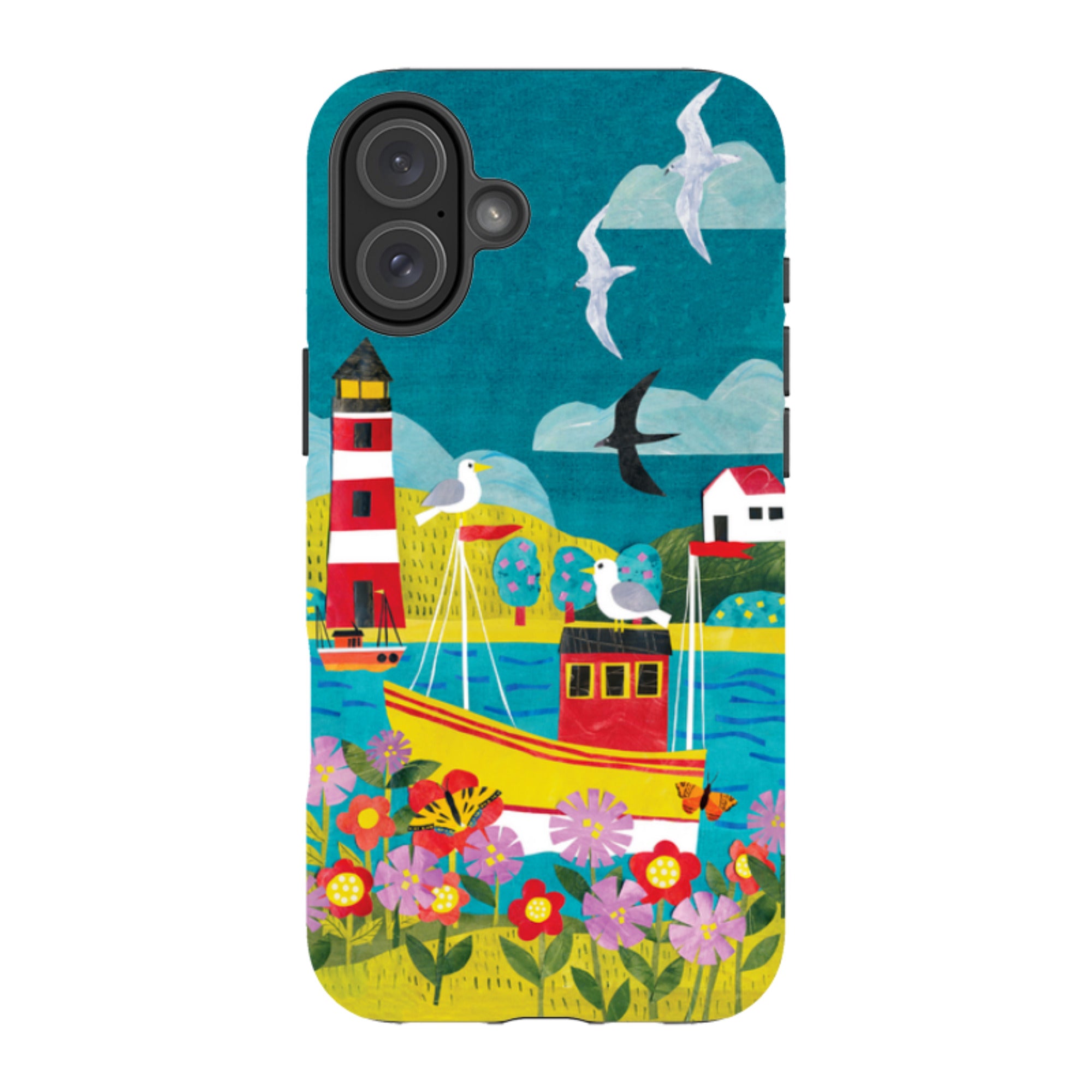 iPhone MagSafe Tough Case - Fishing Boat By Tracey English
