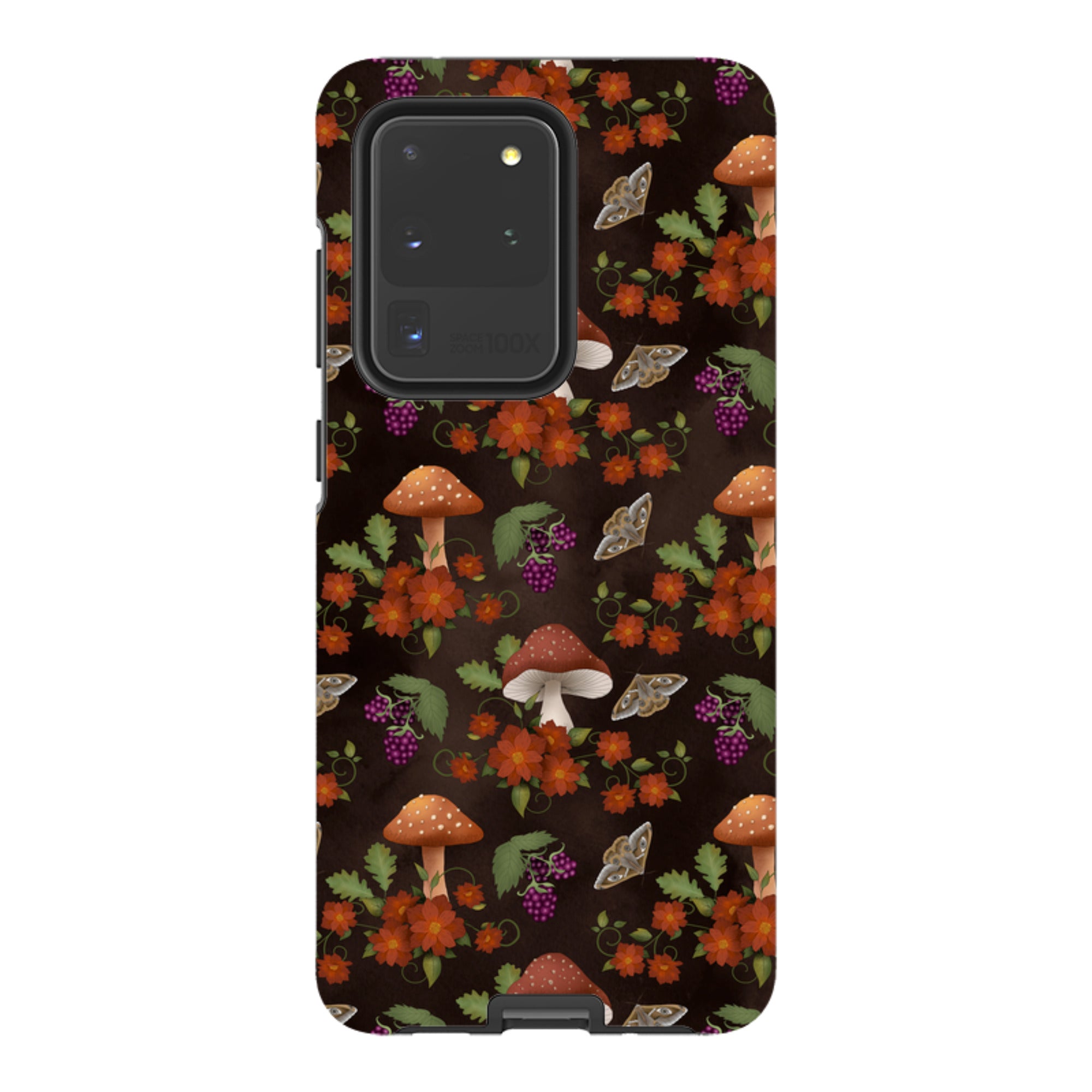 Samsung Tough Case -Mushroom Floral