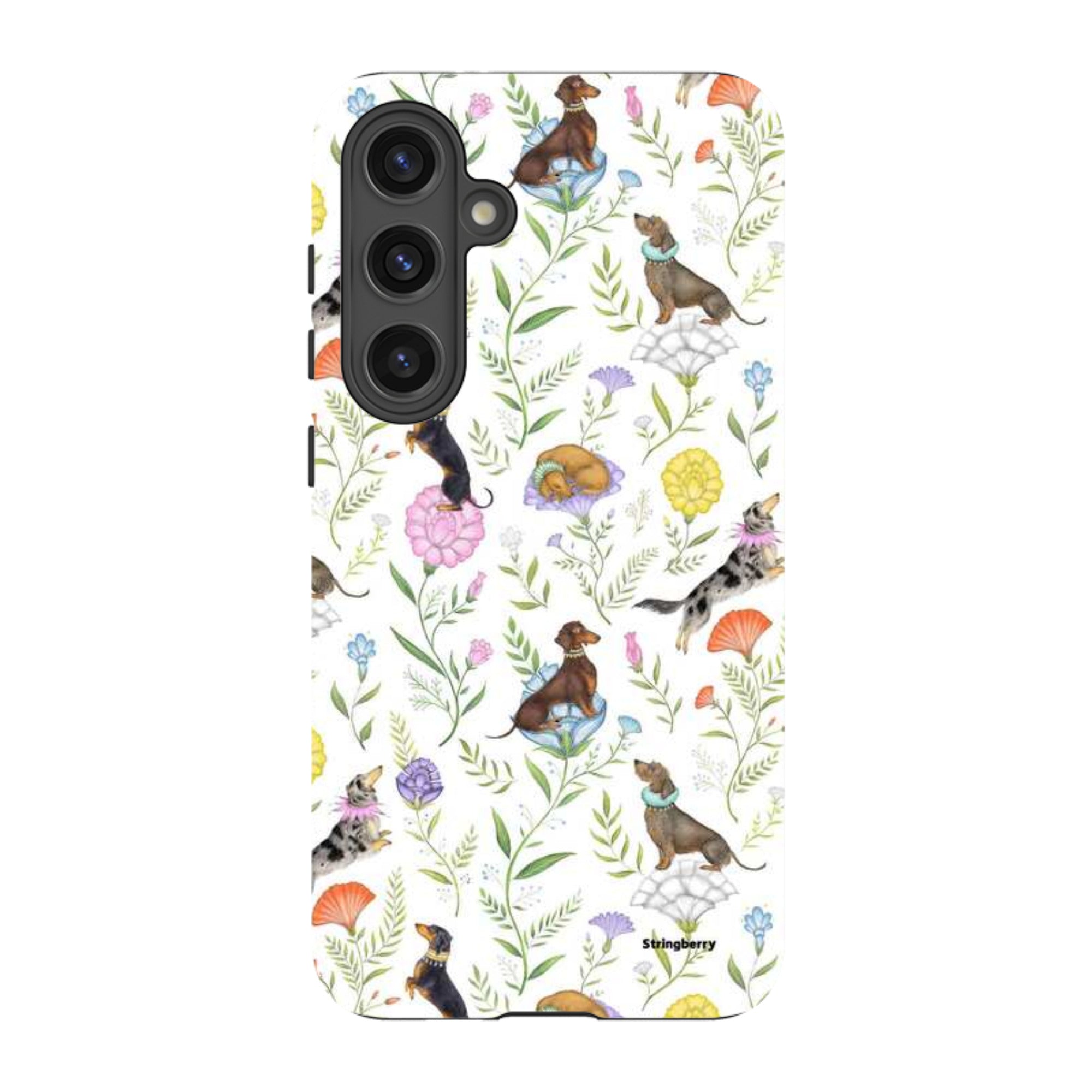 Samsung Tough Case - Doxy Day Afternoon White By Catherine Rowe
