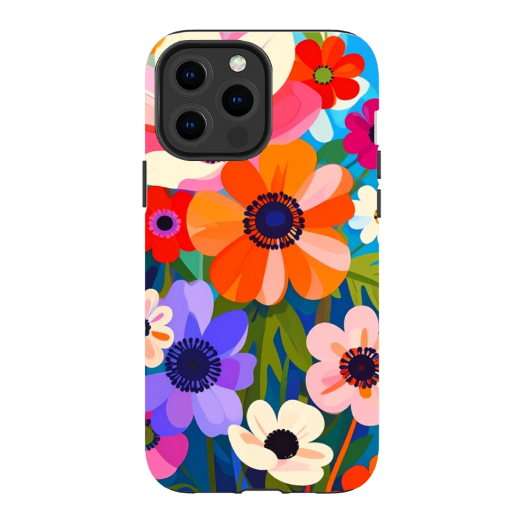 iPhone Tough Case - Angel Summer Floral