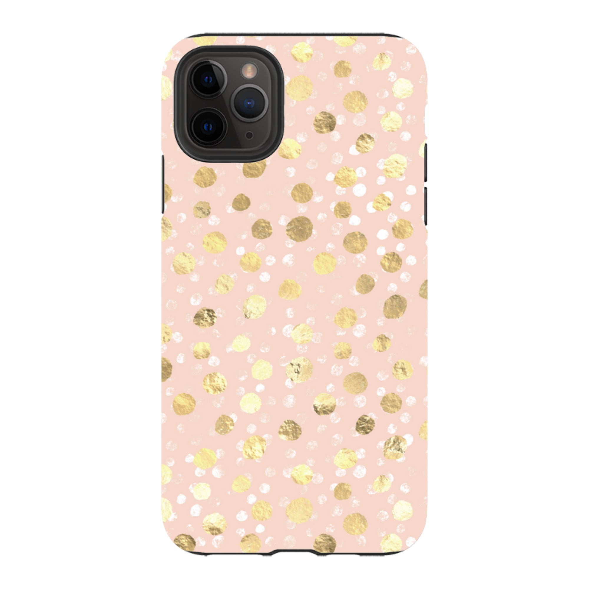 iPhone Tough Case - Marble Dots II (case does not glitter)
