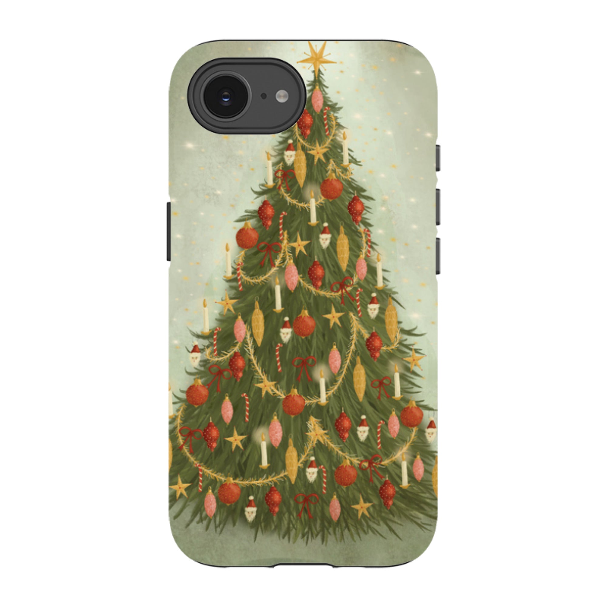 iPhone Tough Case - Christmas Tree By Maja Lindberg