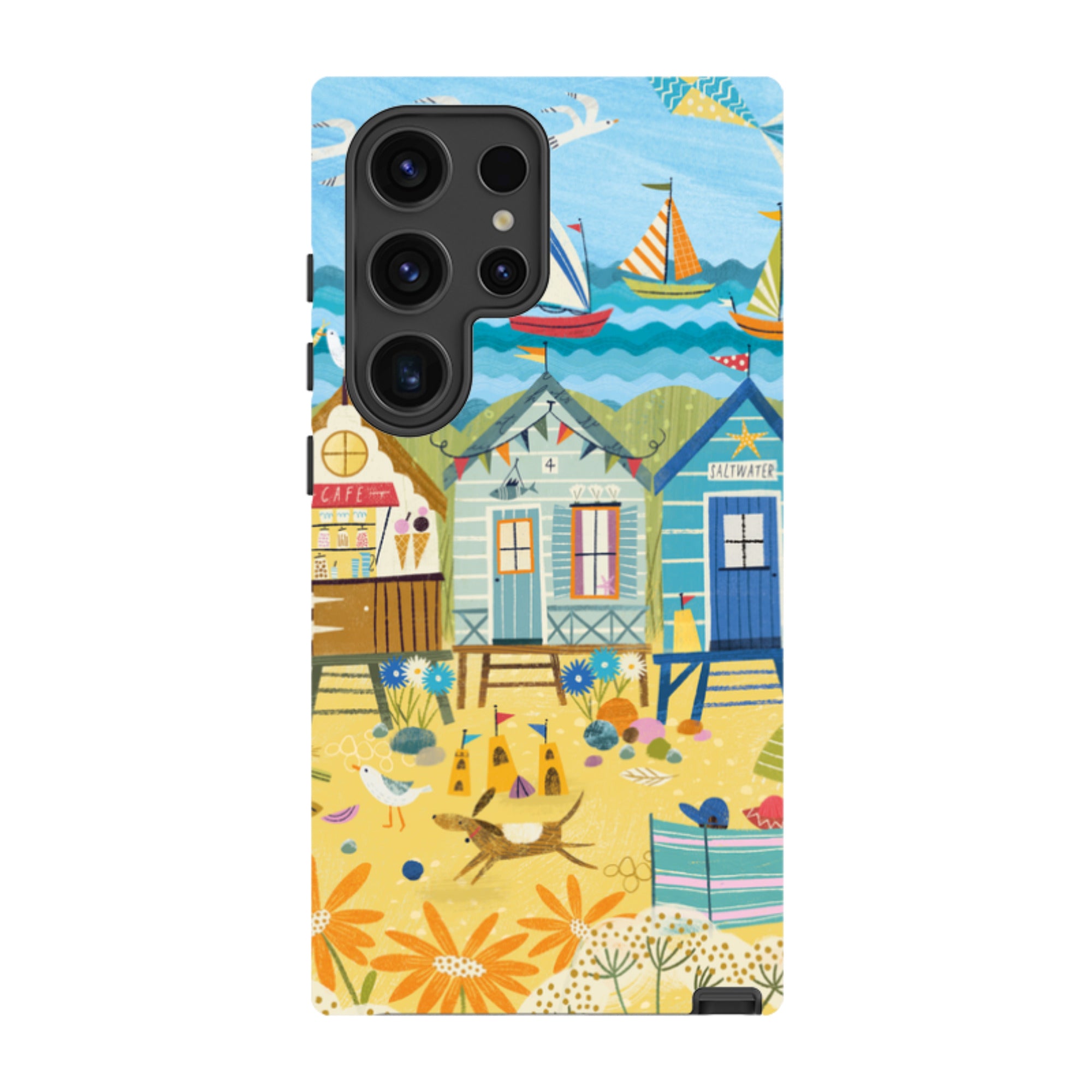 Samsung Tough  Case - Beachy Days 1 By Ali Brookes
