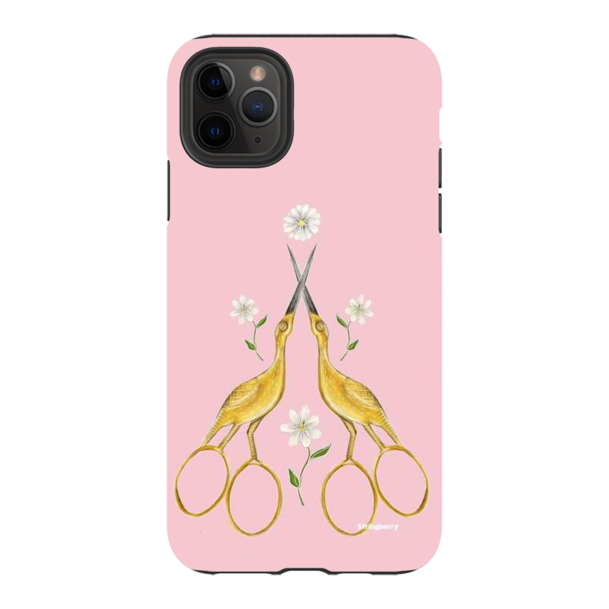 iPhone Tough Case - Heron Scissors By Catherine Rowe