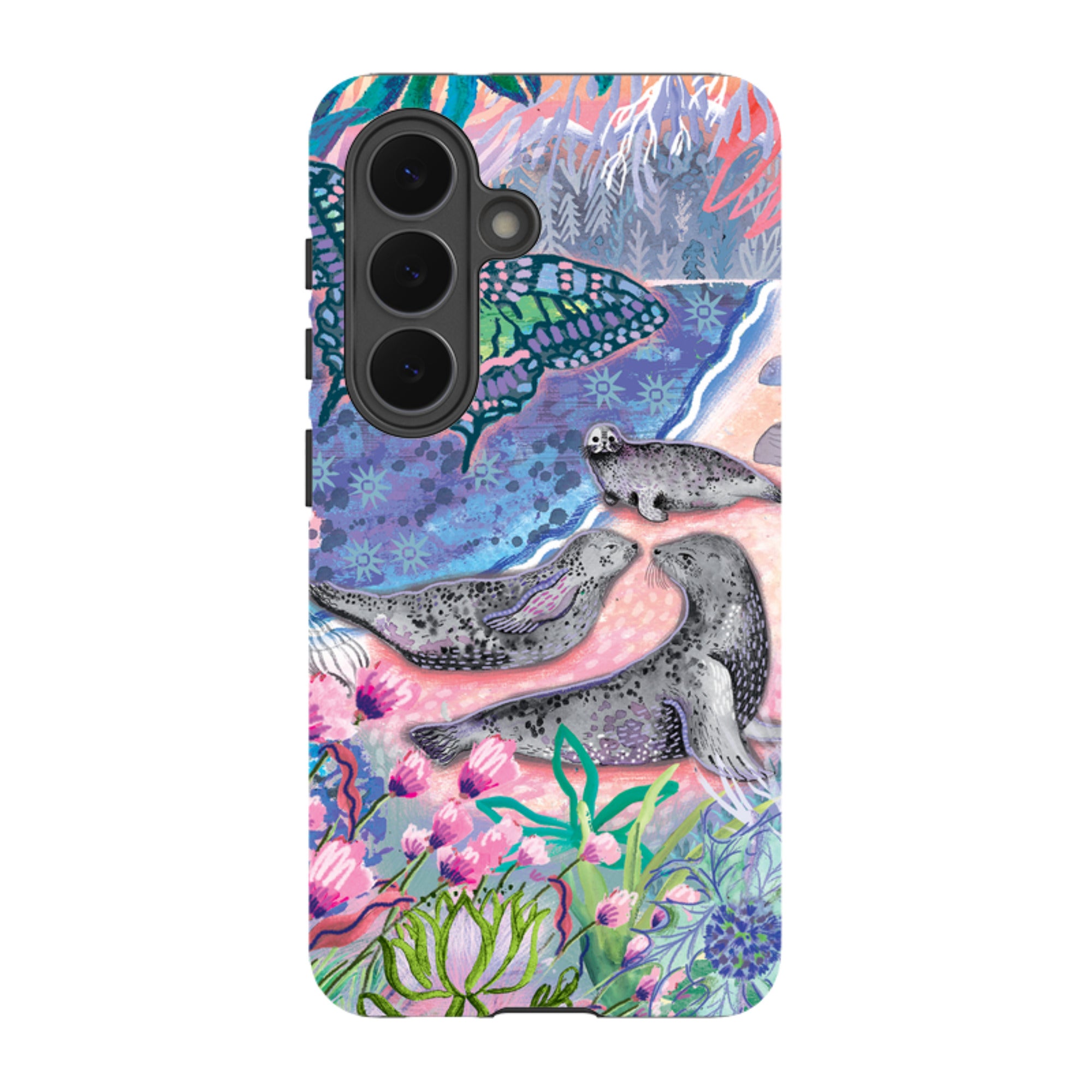 Samsung Tough  Case - Scenic Seals Of Norfolk By Emma Frances Grant