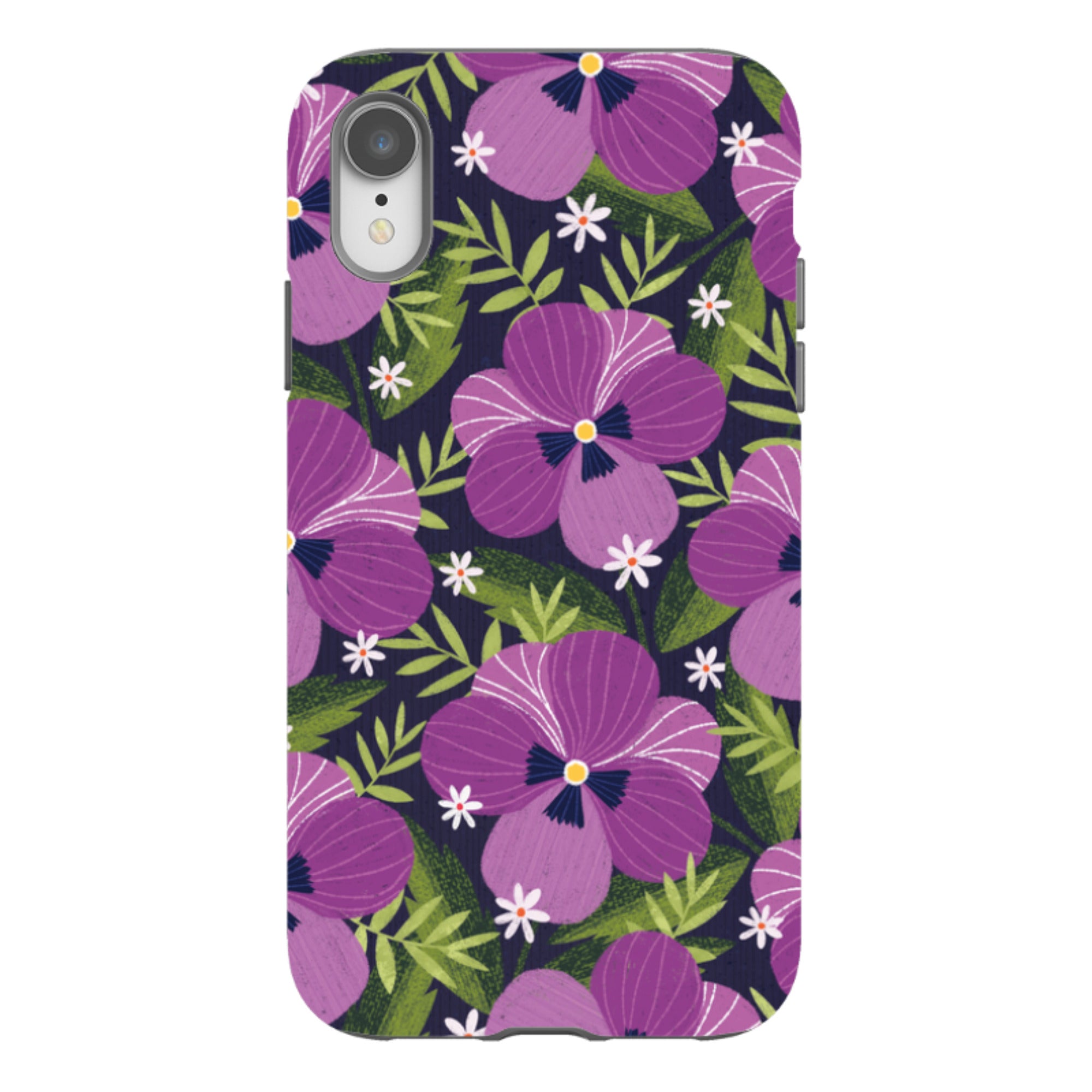 iPhone Tough Case - Pensees I By Ali Brookes