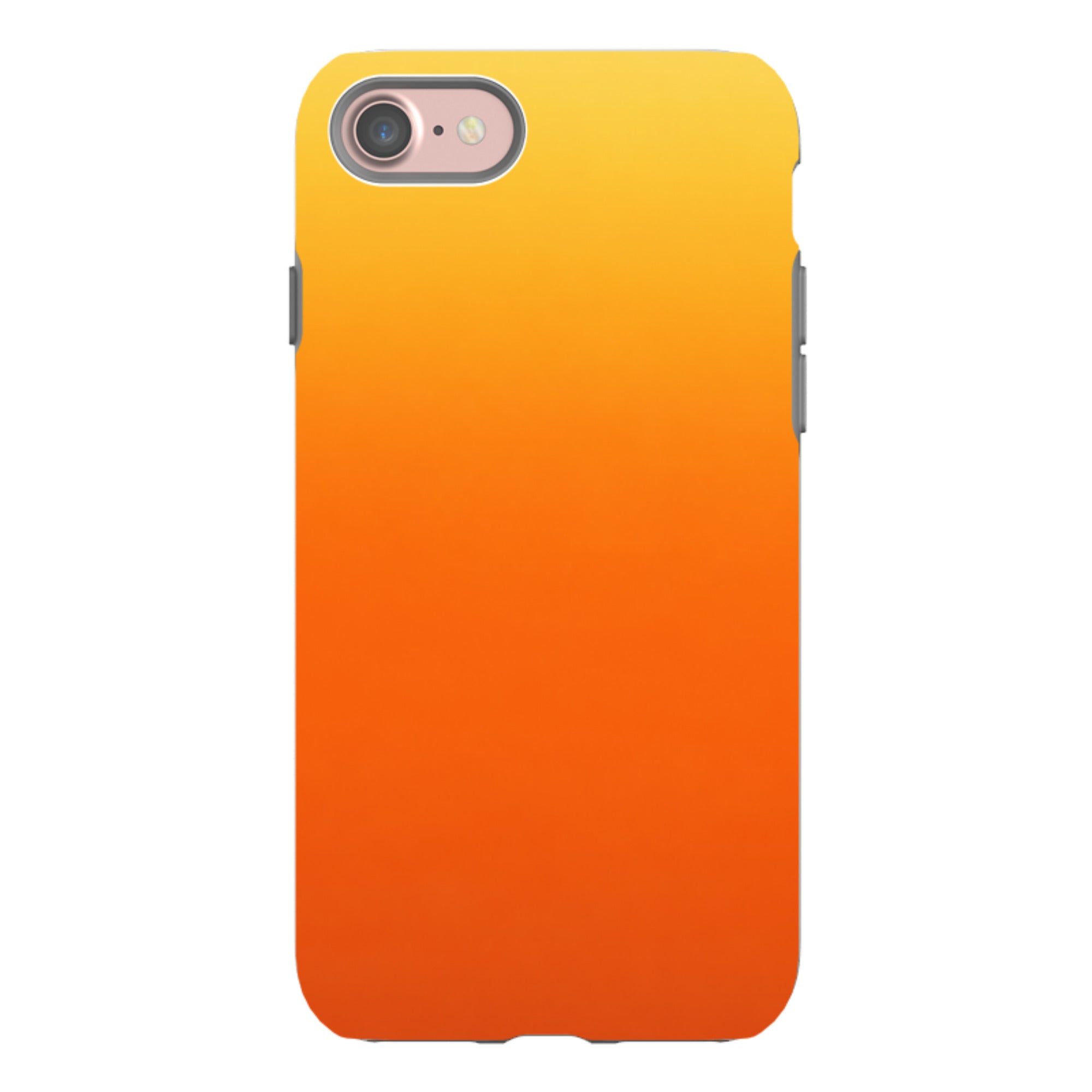iPhone Tough Case - Yellow and Orange Ombre