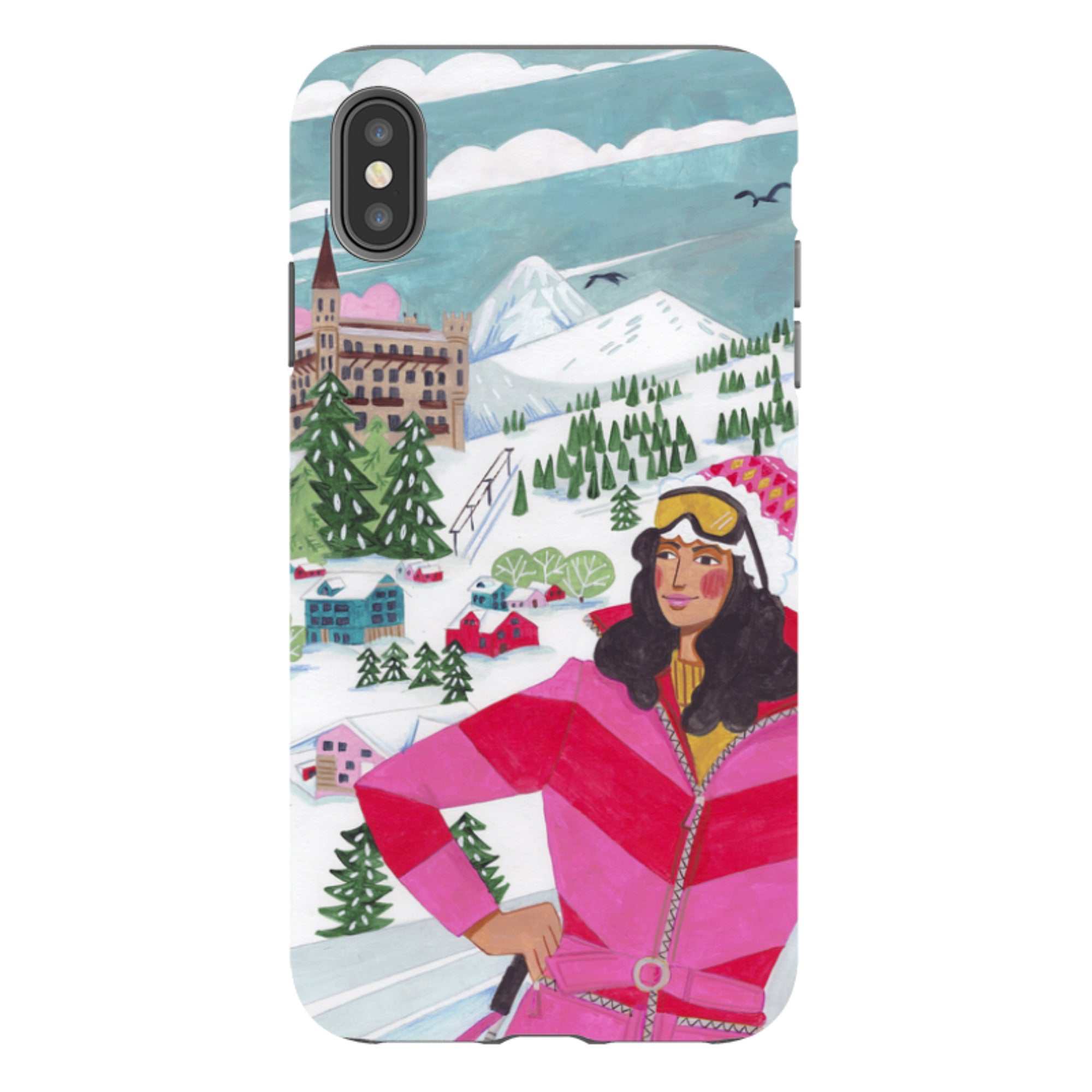 iPhone Tough Case - Gstaad By Caroline Bonne Muller