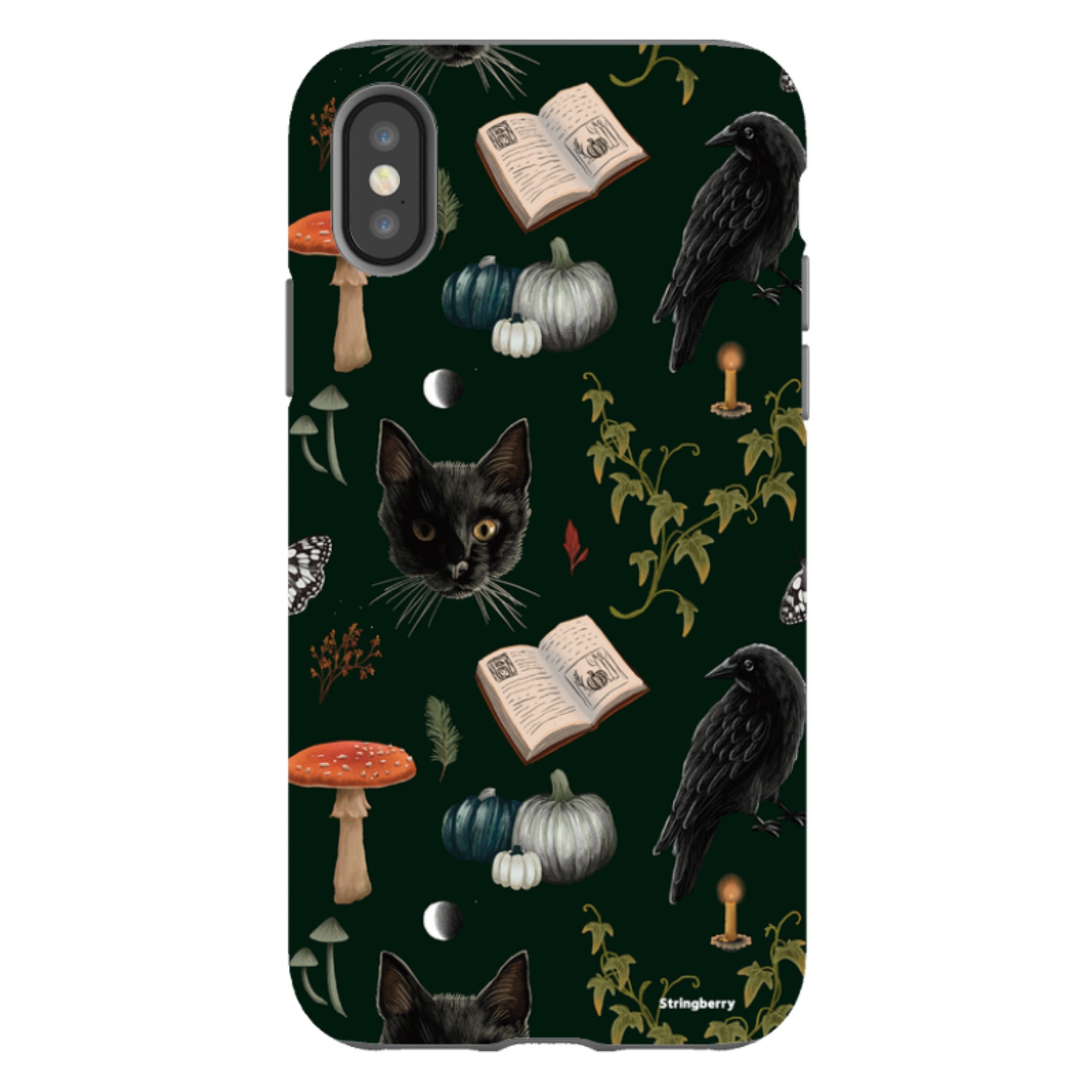 iPhone Tough Case - Halloween Pattern I By Anna Stead
