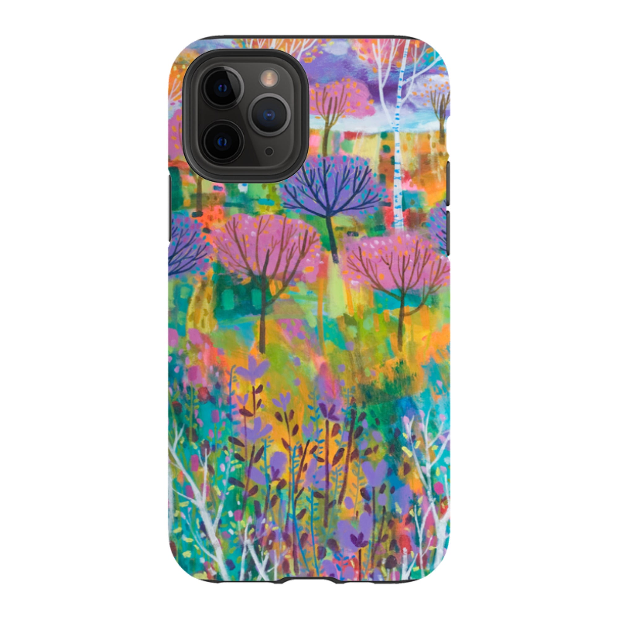iPhone Tough Case - Trees By Claire West
