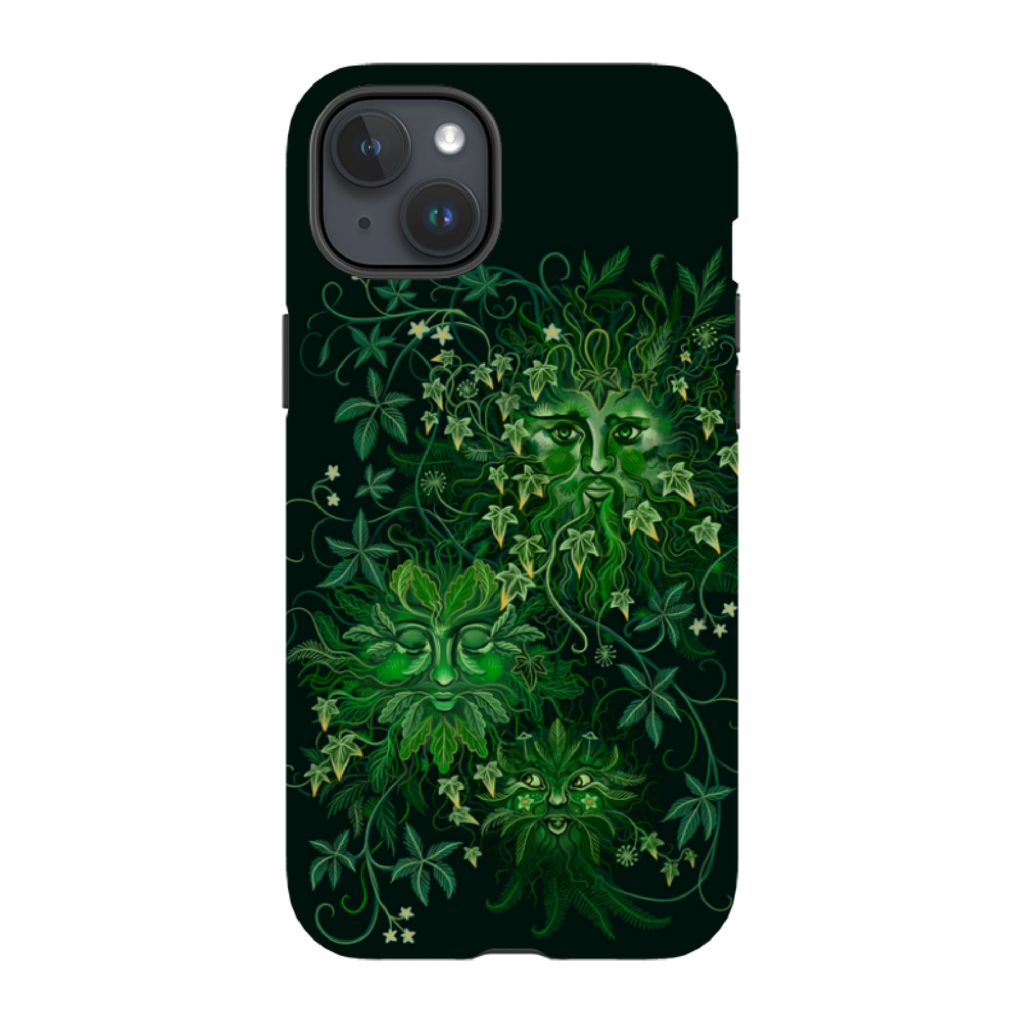 iPhone MagSafe Tough Case - Green Man By Anna Stead