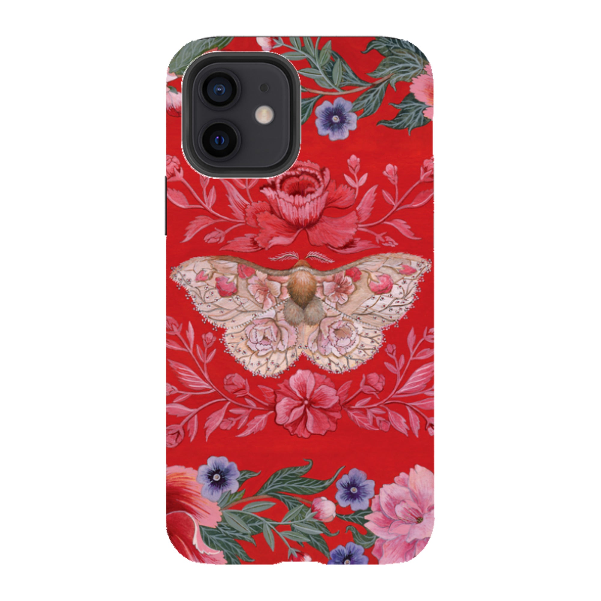 iPhone Tough Case - Blossom Moth By Maria Matos