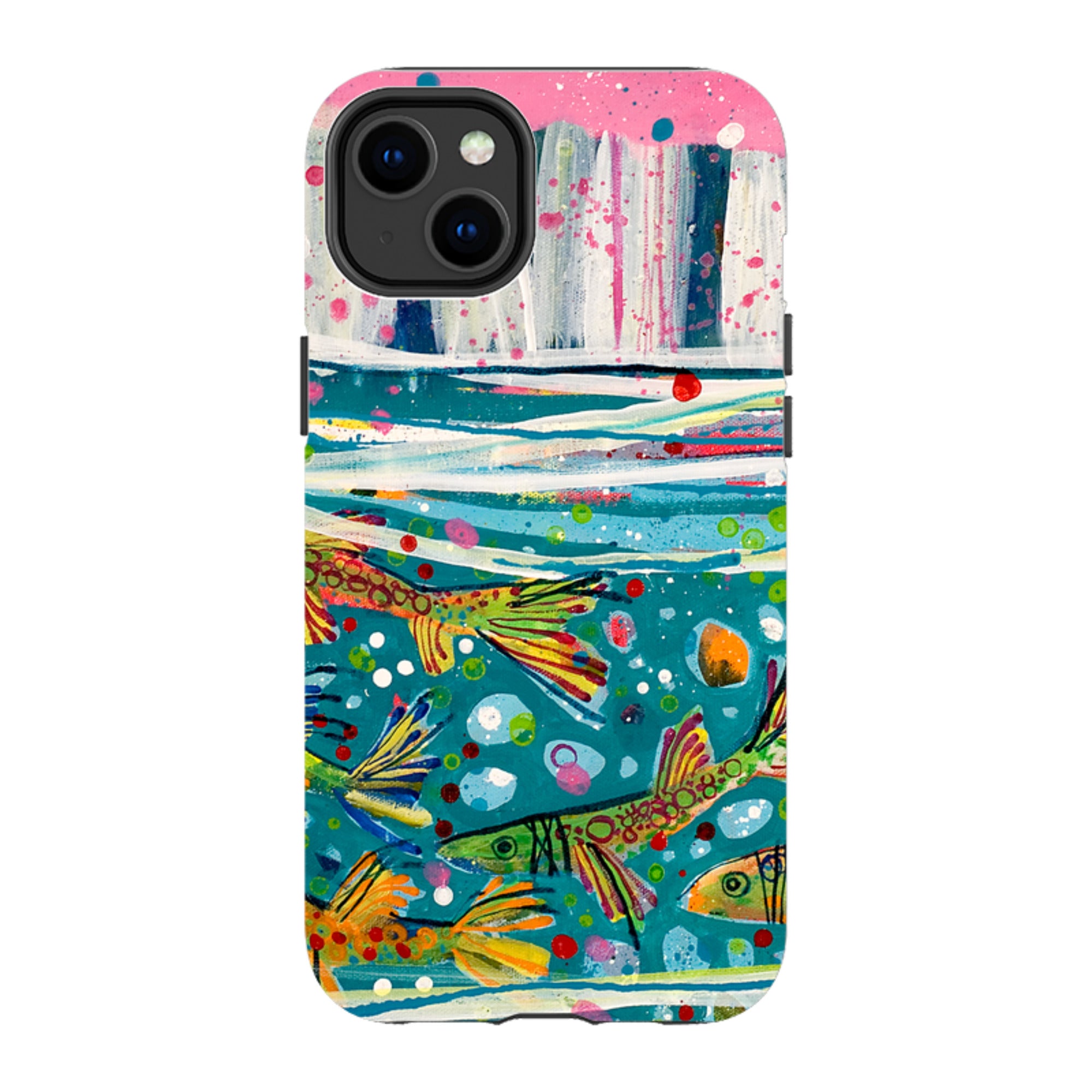iPhone Tough Case - Something Fishy By Claire West
