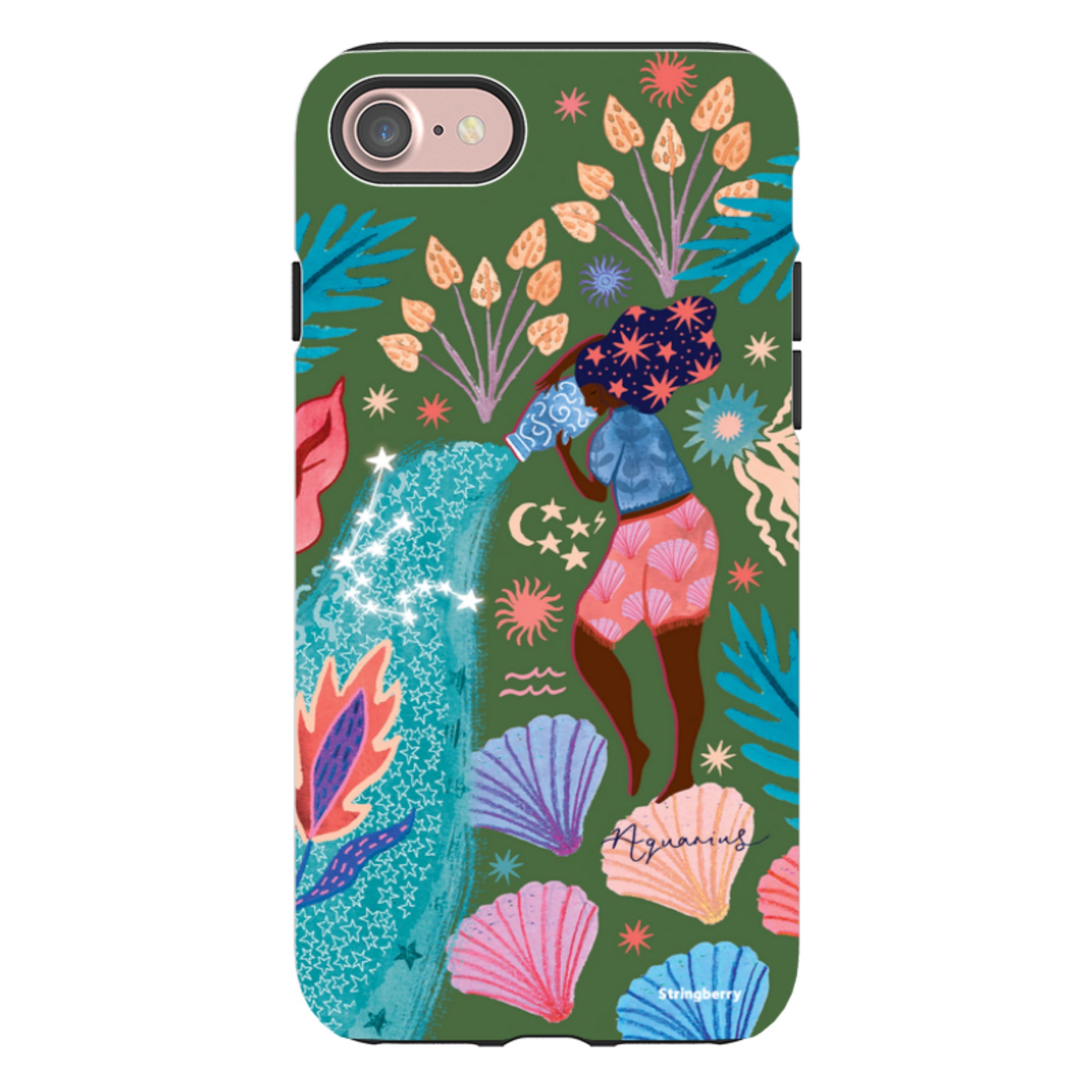 iPhone Tough Case - Aquarius By Emma Frances Grant