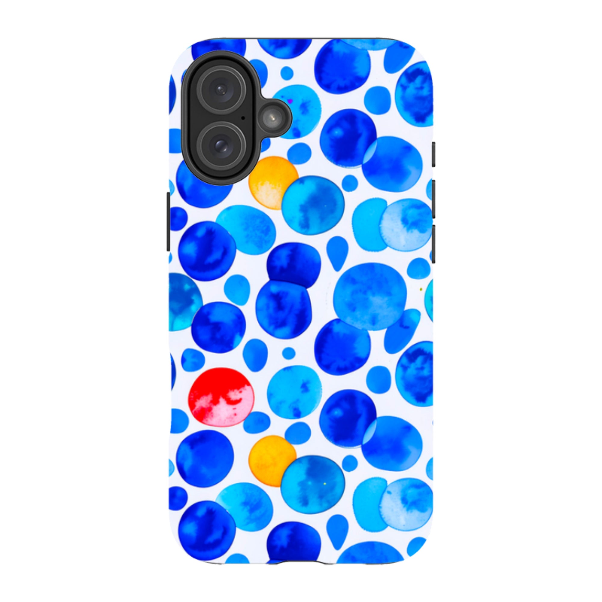 iPhone MagSafe Tough Case - Blue Moon Polka