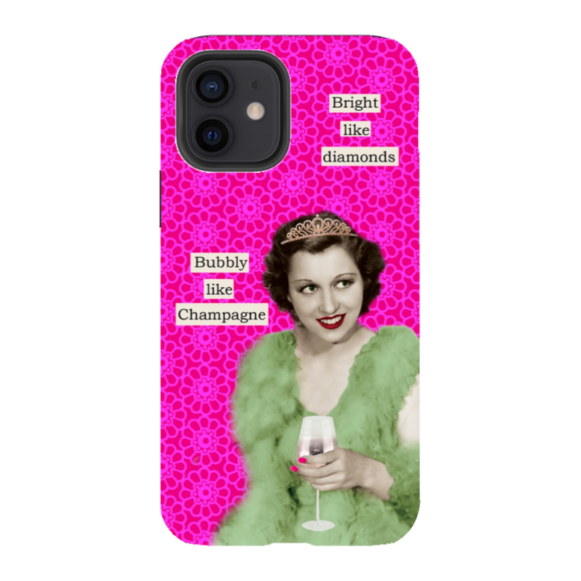 iPhone Tough Case - Bright Like Diamonds By Clare Jordan